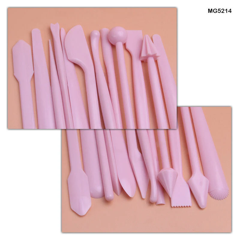 12 Pc's Sculpting Modelling Tool Set - Image 3