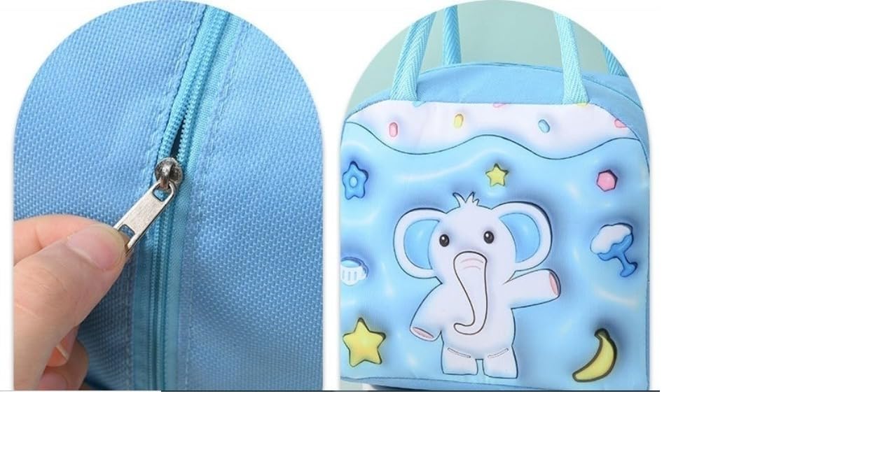 3D Cartoon Printed Lunch Box Bag Aluminum Foil Thermal Lunch Bags Insulation Waterproof Lunch Box Assorted desing (1 Pcs) - Image 3