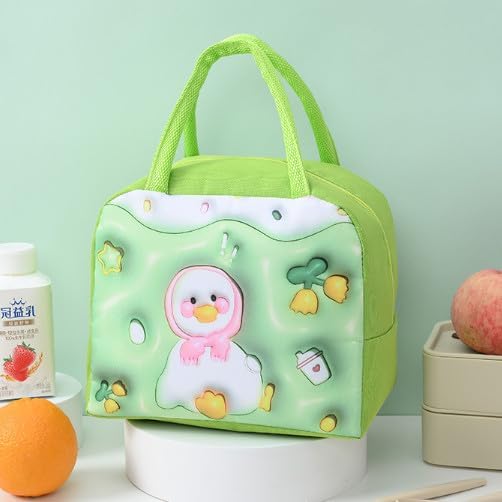 3D Cartoon Printed Lunch Box Bag Aluminum Foil Thermal Lunch Bags Insulation Waterproof Lunch Box Assorted desing (1 Pcs) - Image 6