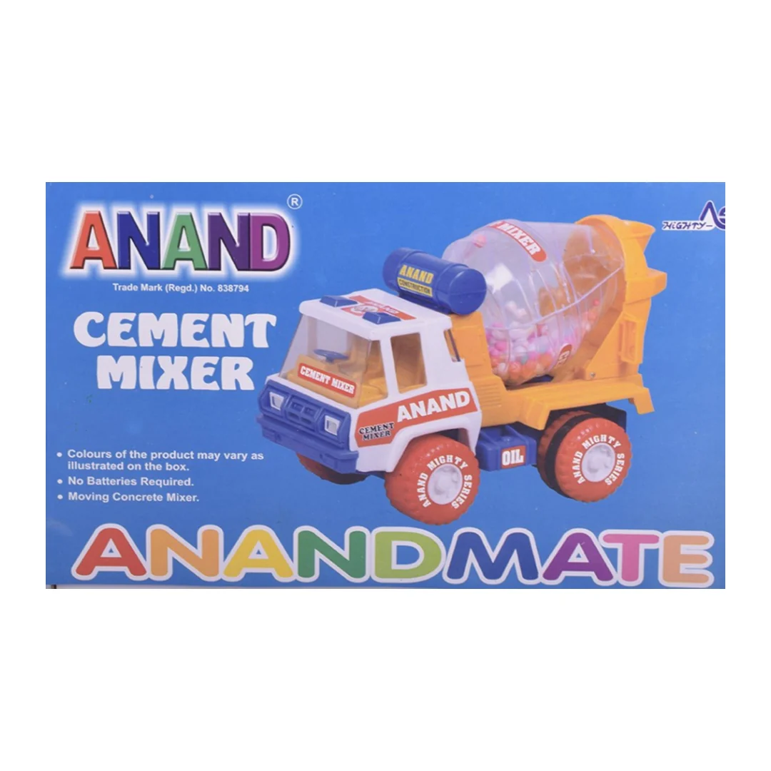 Anand Cement Mixer - Building Fun Friction Toy - Image 4