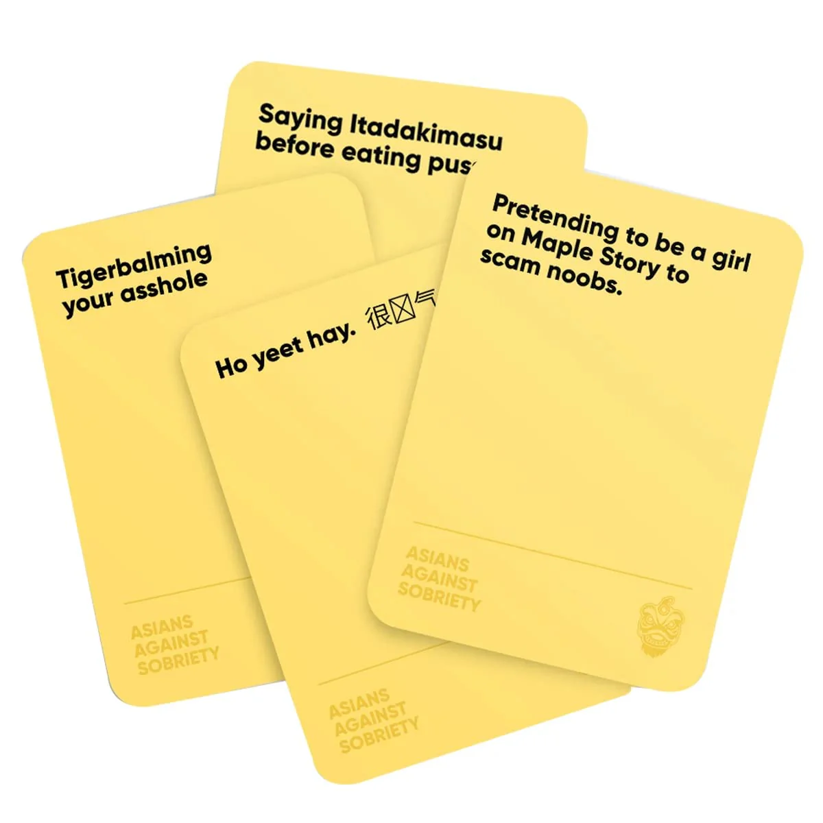 Asians Against Sobriety A Party Game for B-Grade Asians - Image 2