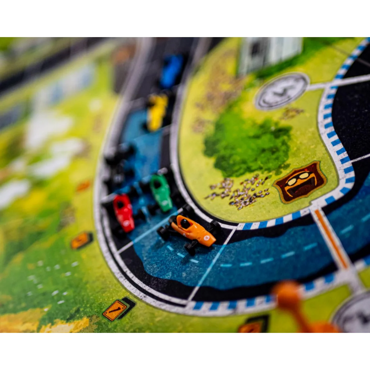 Asmodee Heat Heavy Rain Board Game Expansion New Japan & Mexico Tracks Intense Car Racing Strategy Game - Image 5