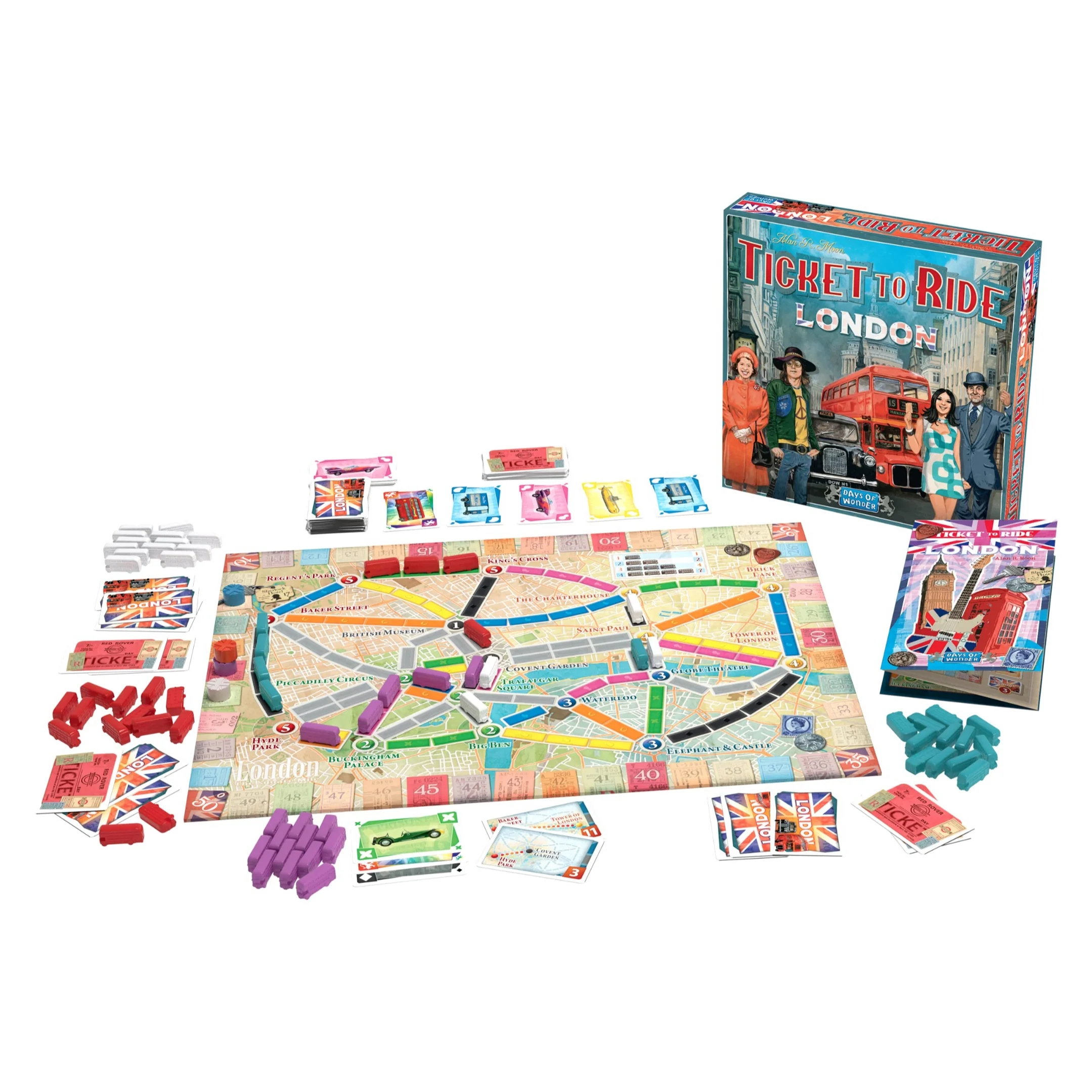 Asmodee Ticket to Ride London Board Game - Image 4