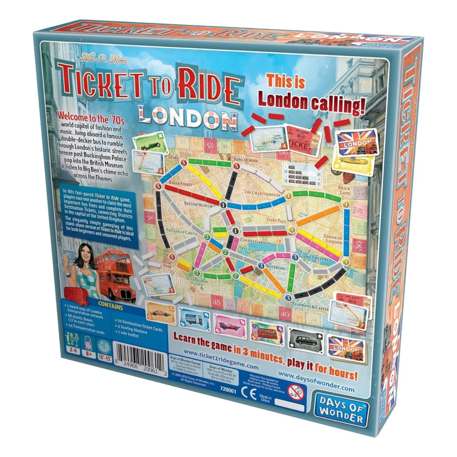 Asmodee Ticket to Ride London Board Game - Image 7
