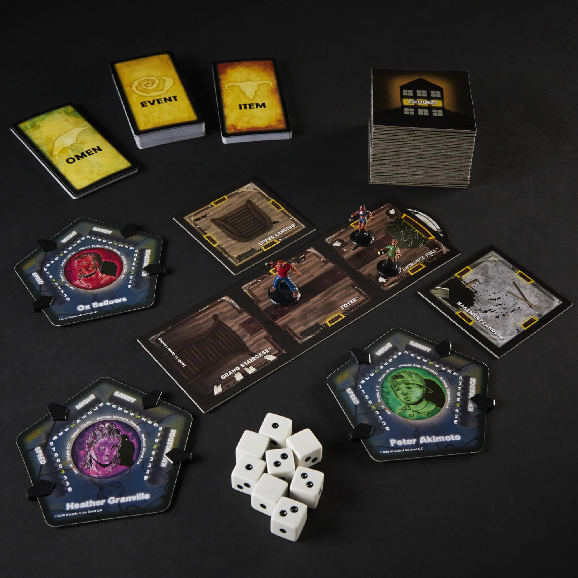 Avalon Hill Betrayal at The House on The Hill Second Edition Cooperative Board Game - Image 4
