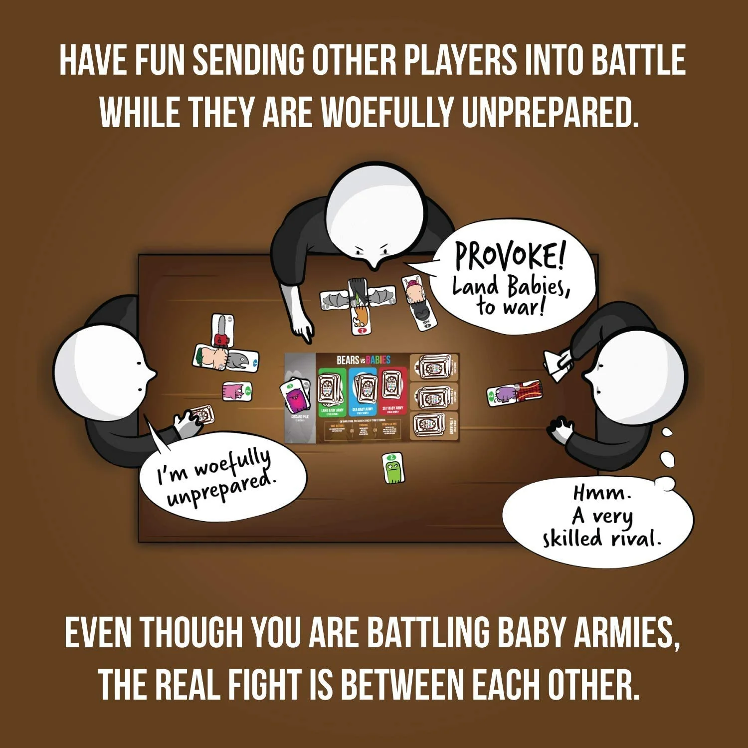 Bears vs Babies by Exploding Kittens Monster Building Card Game - Image 6