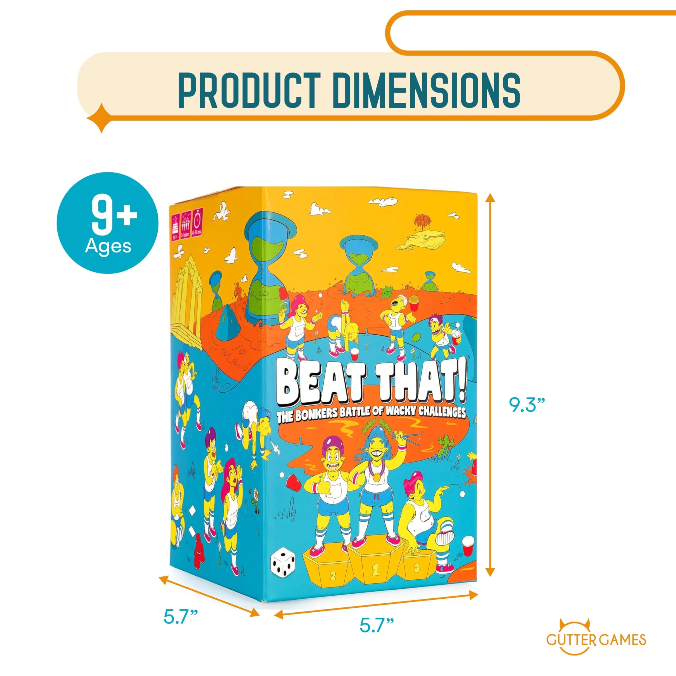 Beat That! - The Bonkers Battle of Wacky Challenges Family Party Game for Kids & Adults - Image 3