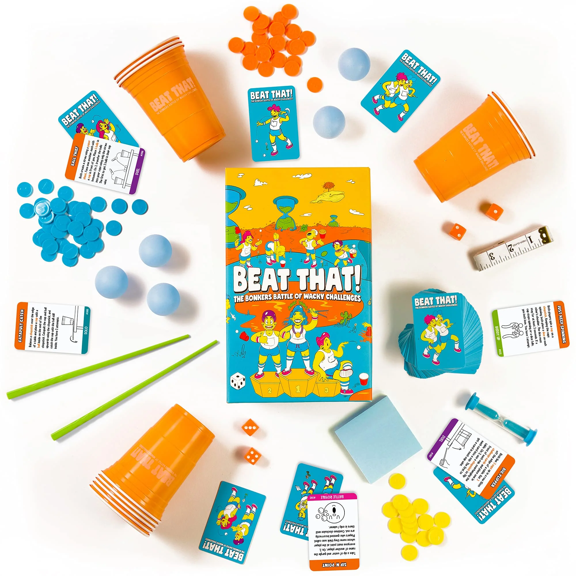 Beat That! - The Bonkers Battle of Wacky Challenges Family Party Game for Kids & Adults - Image 5