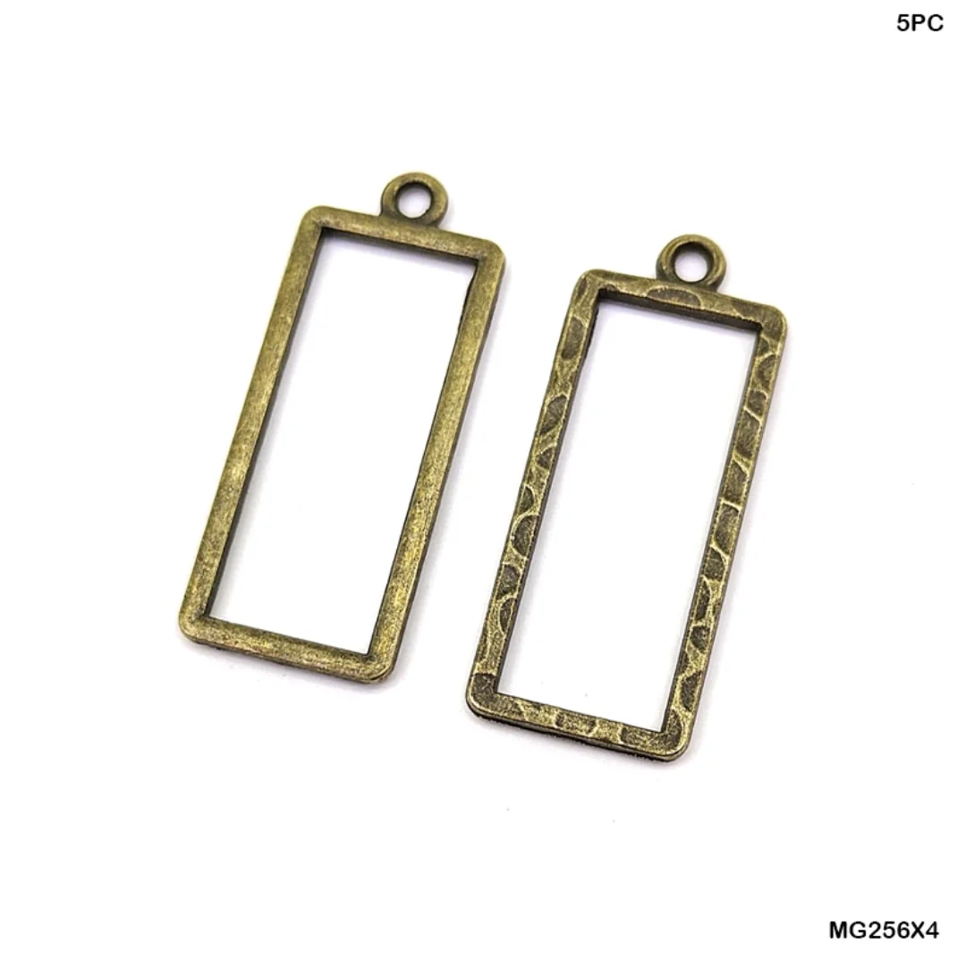 Bezels Single Shape Set Copper - 5 Pcs - Image 7
