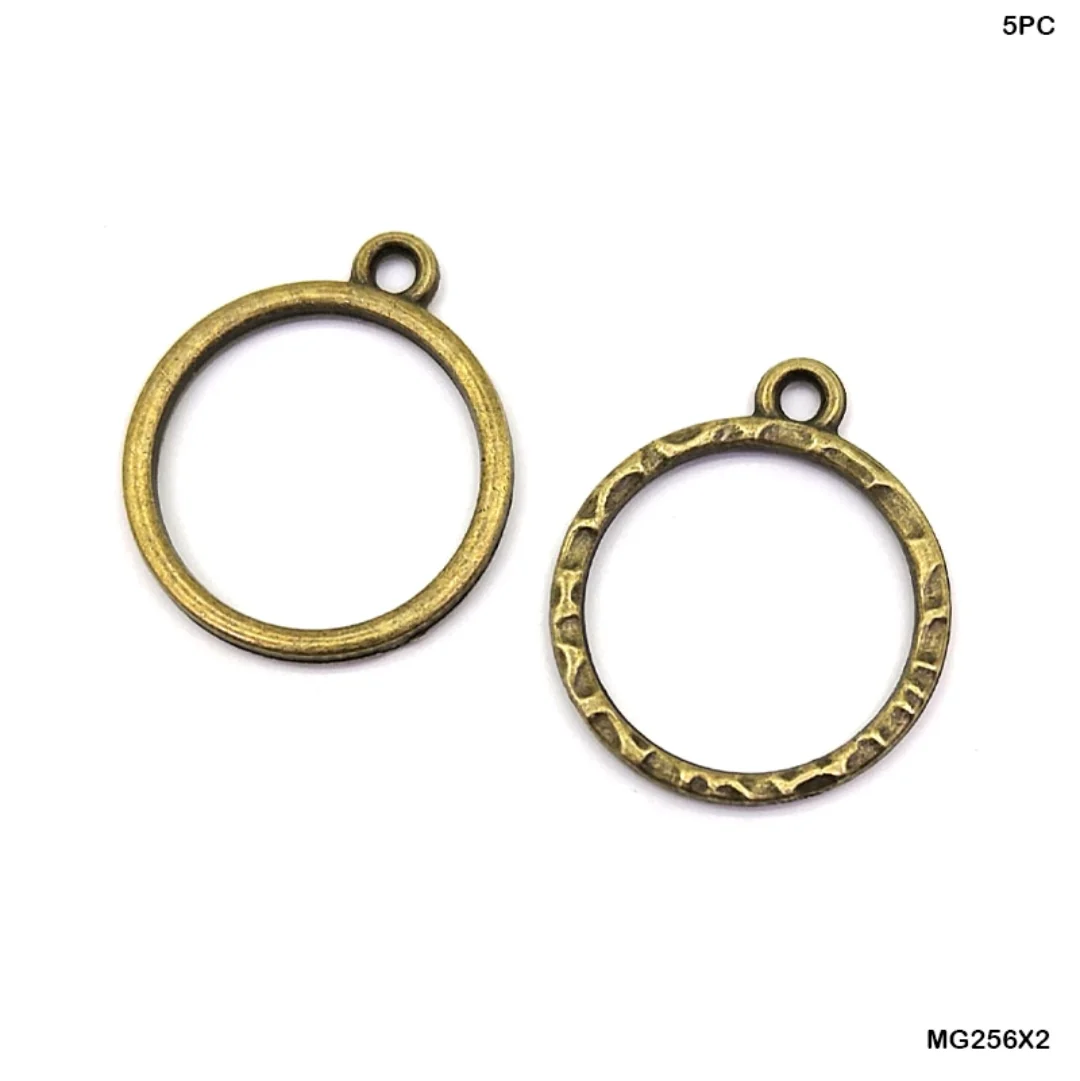 Bezels Single Shape Set Copper - 5 Pcs - Image 9