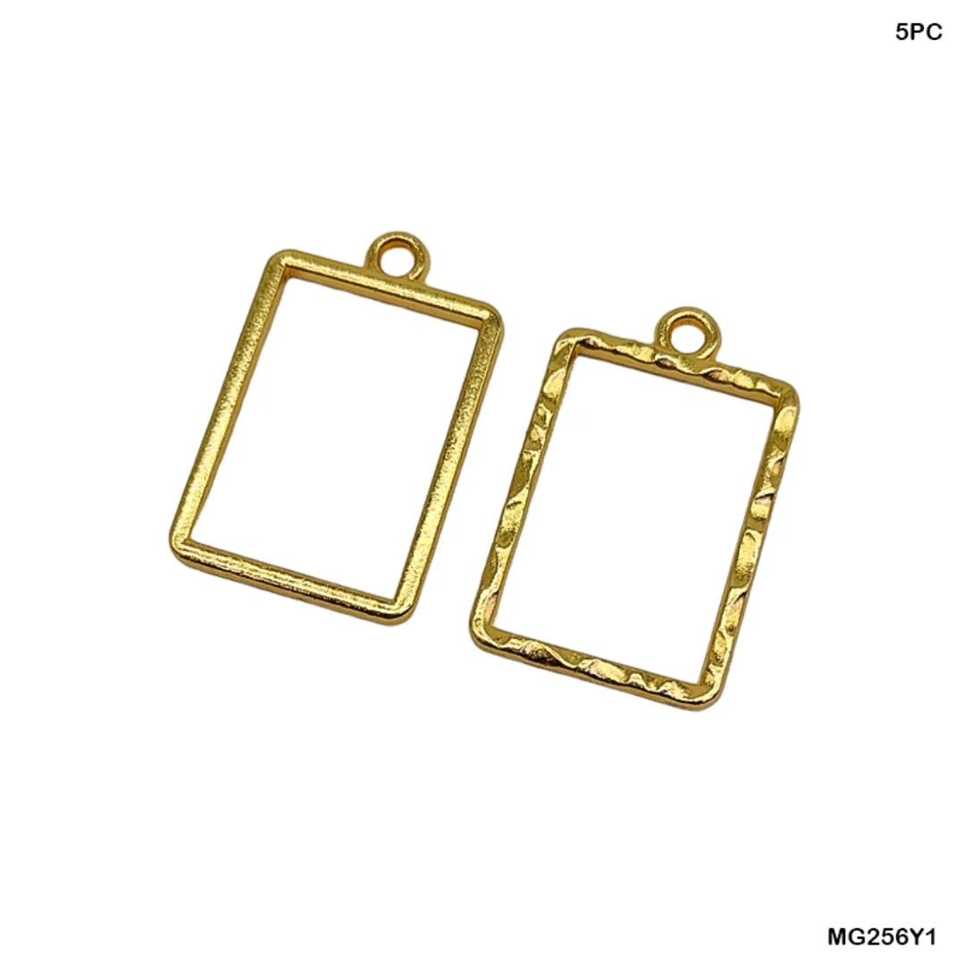 Bezels Single Shape Set Gold - 5 Pcs - Image 2