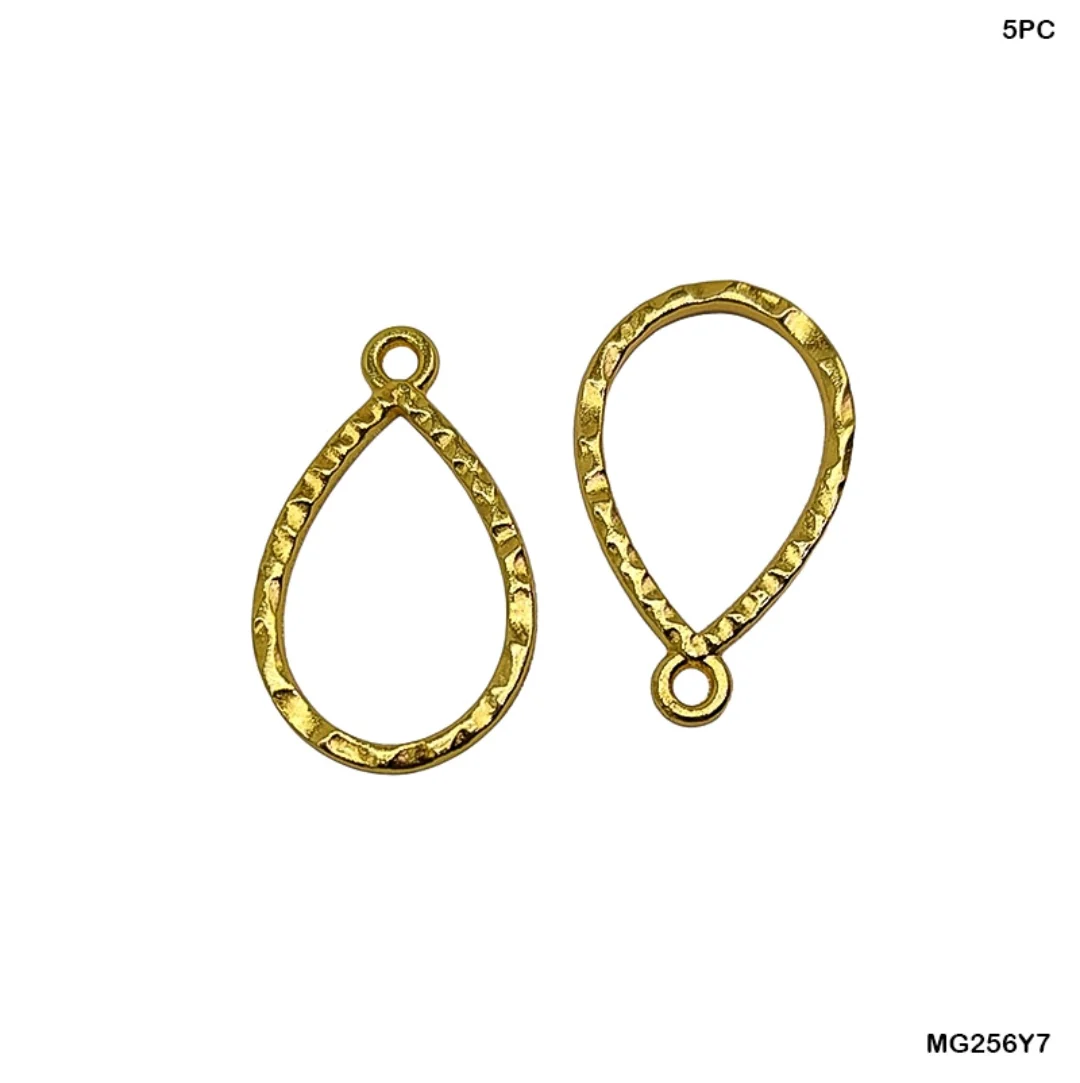 Bezels Single Shape Set Gold - 5 Pcs - Image 7