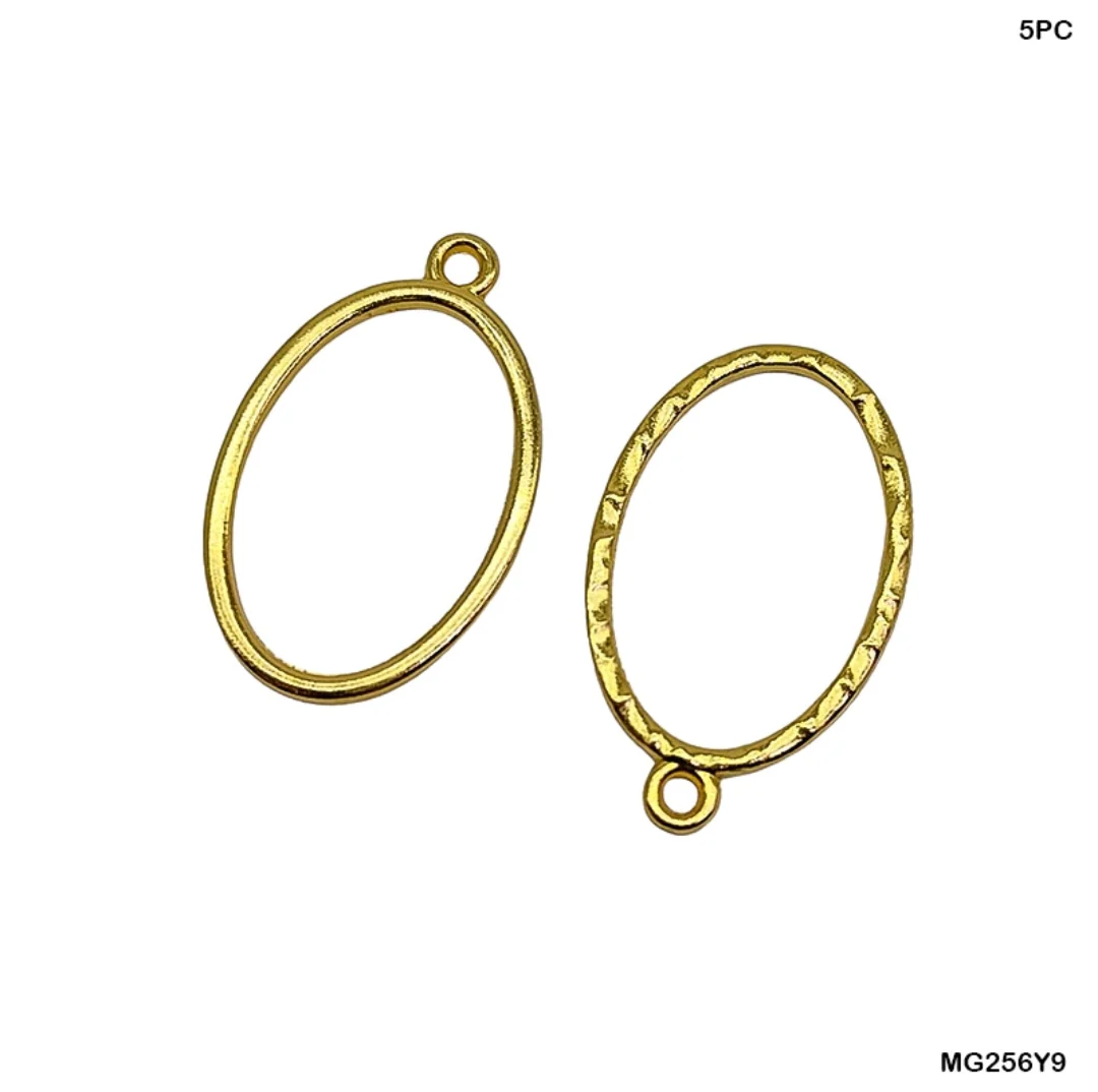 Bezels Single Shape Set Gold - 5 Pcs - Image 8