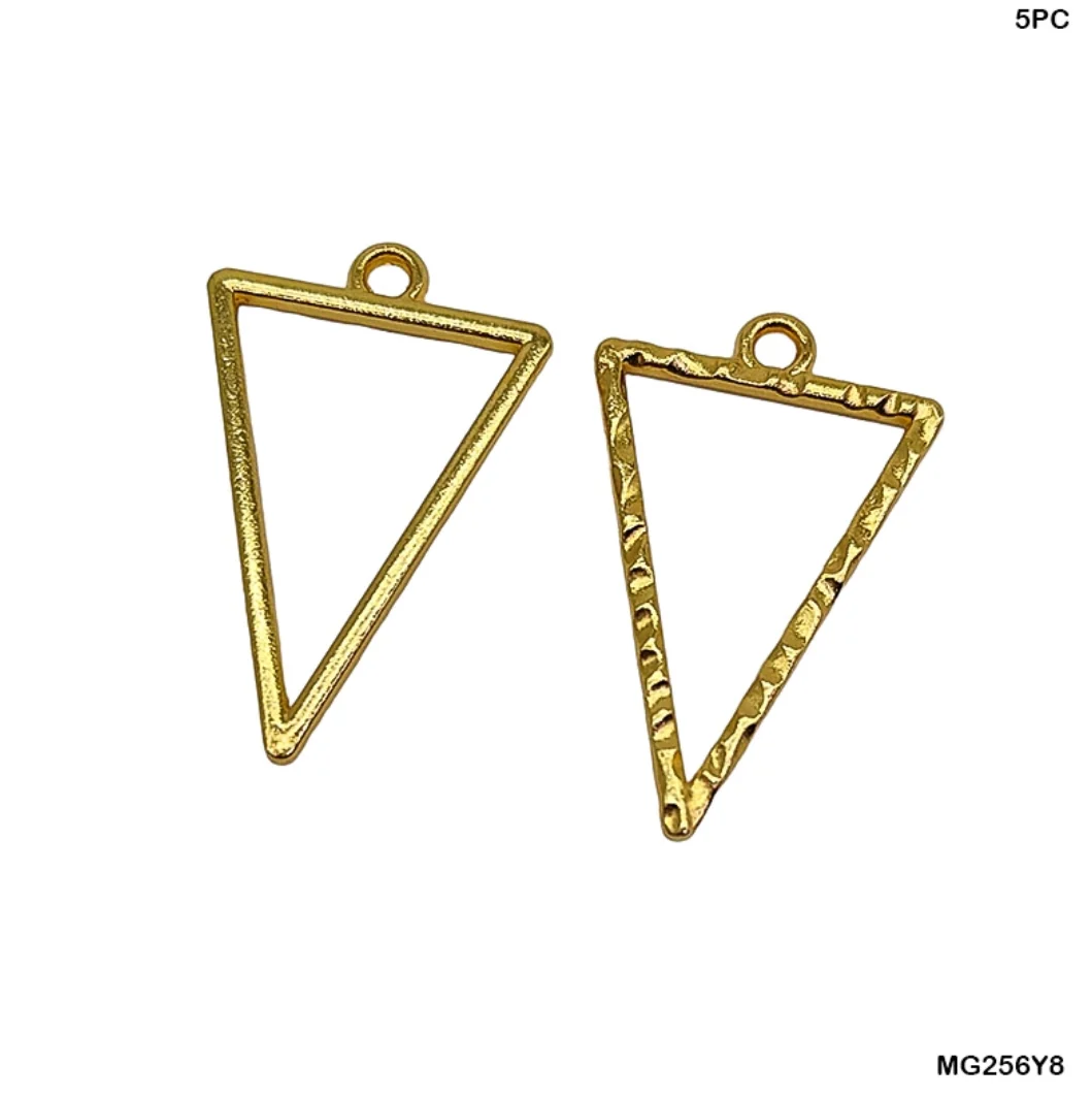 Bezels Single Shape Set Gold - 5 Pcs - Image 9