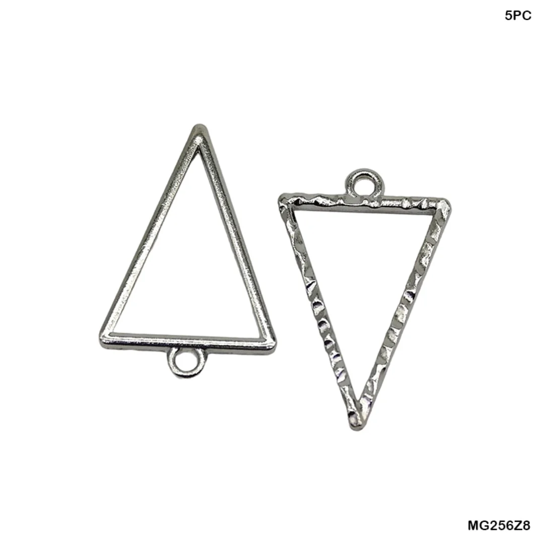 Bezels Single Shape Set Silver - 5 Pcs - Image 3