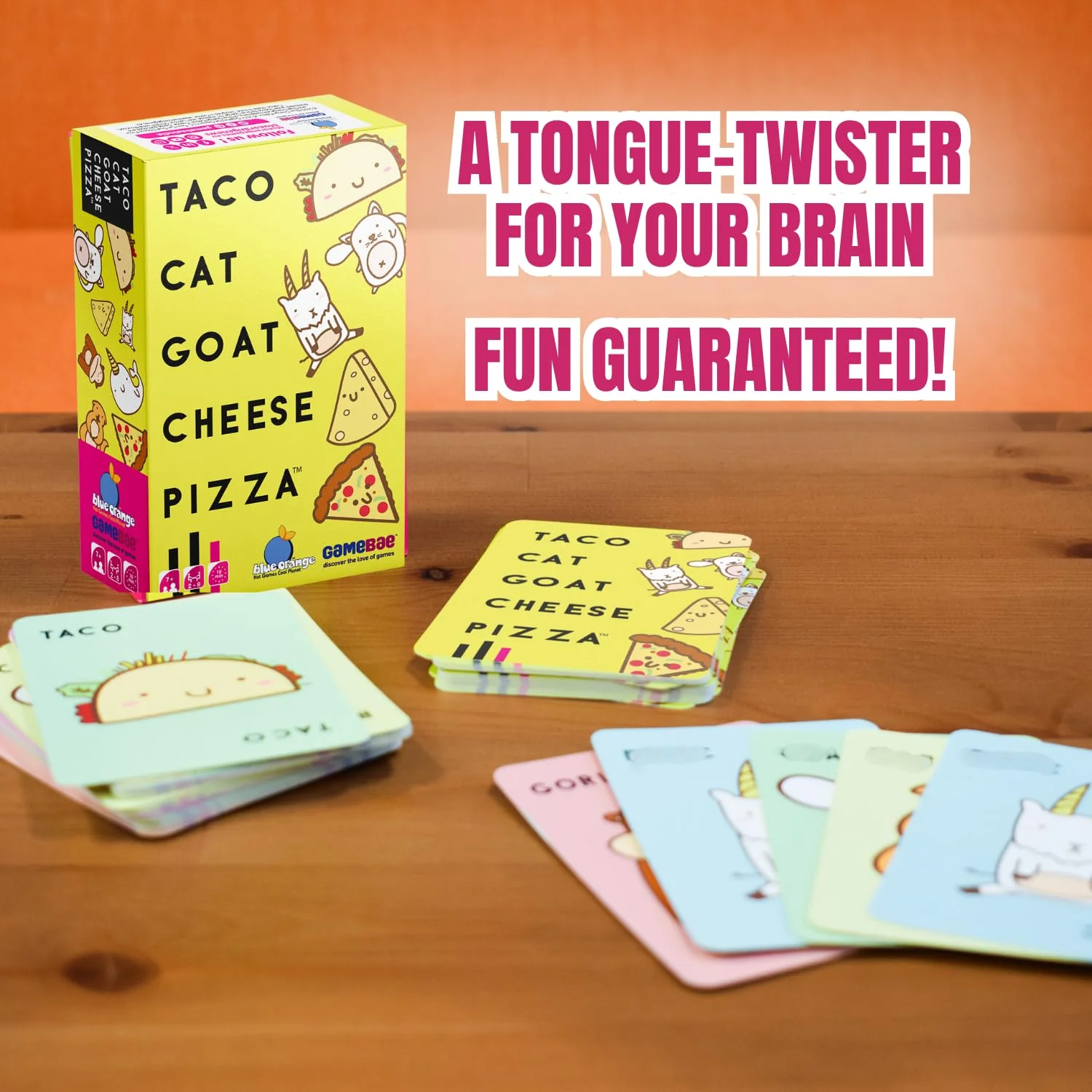 Blue Orange Taco Cat Goat Cheese Pizza The Party Card Game - Image 3