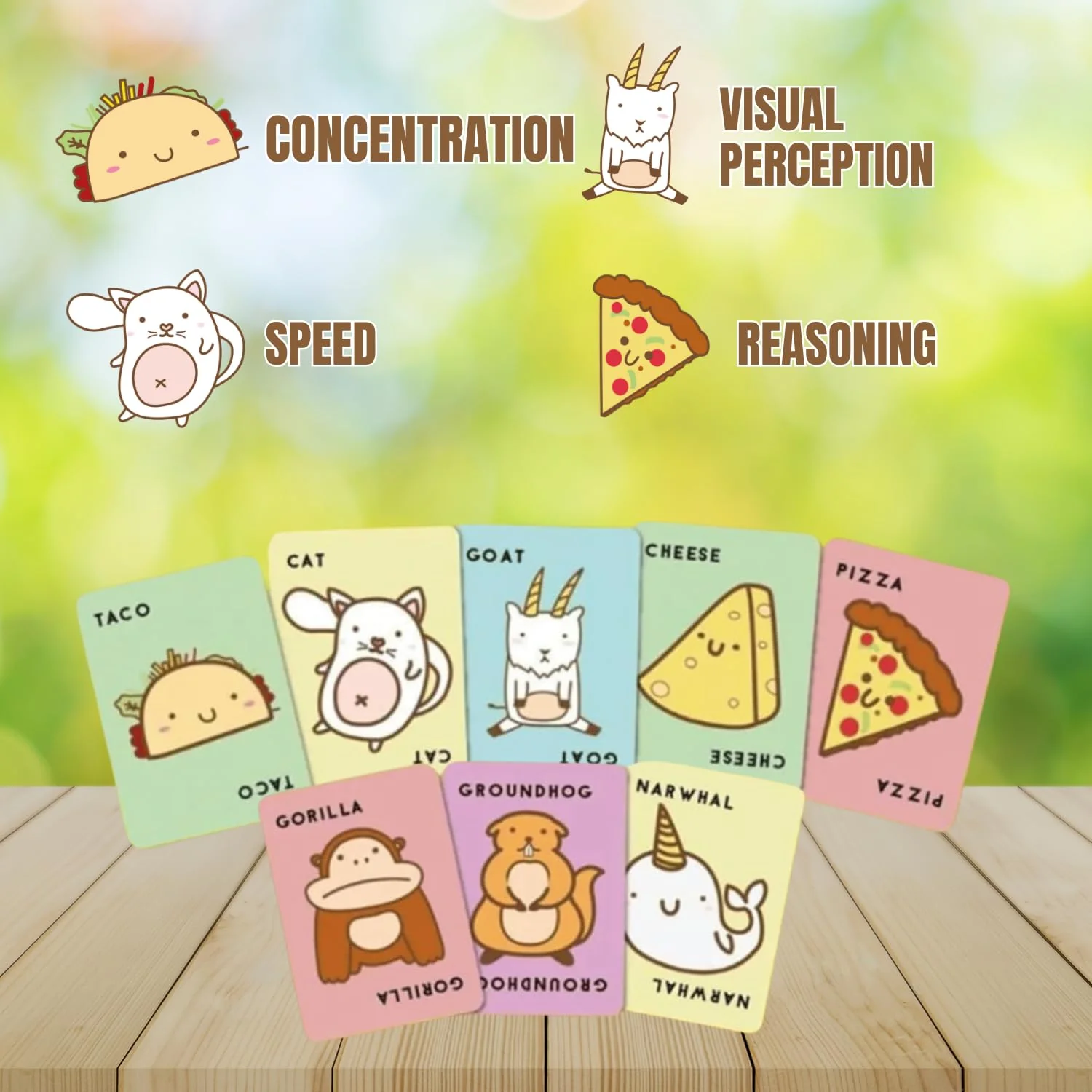 Blue Orange Taco Cat Goat Cheese Pizza The Party Card Game - Image 4