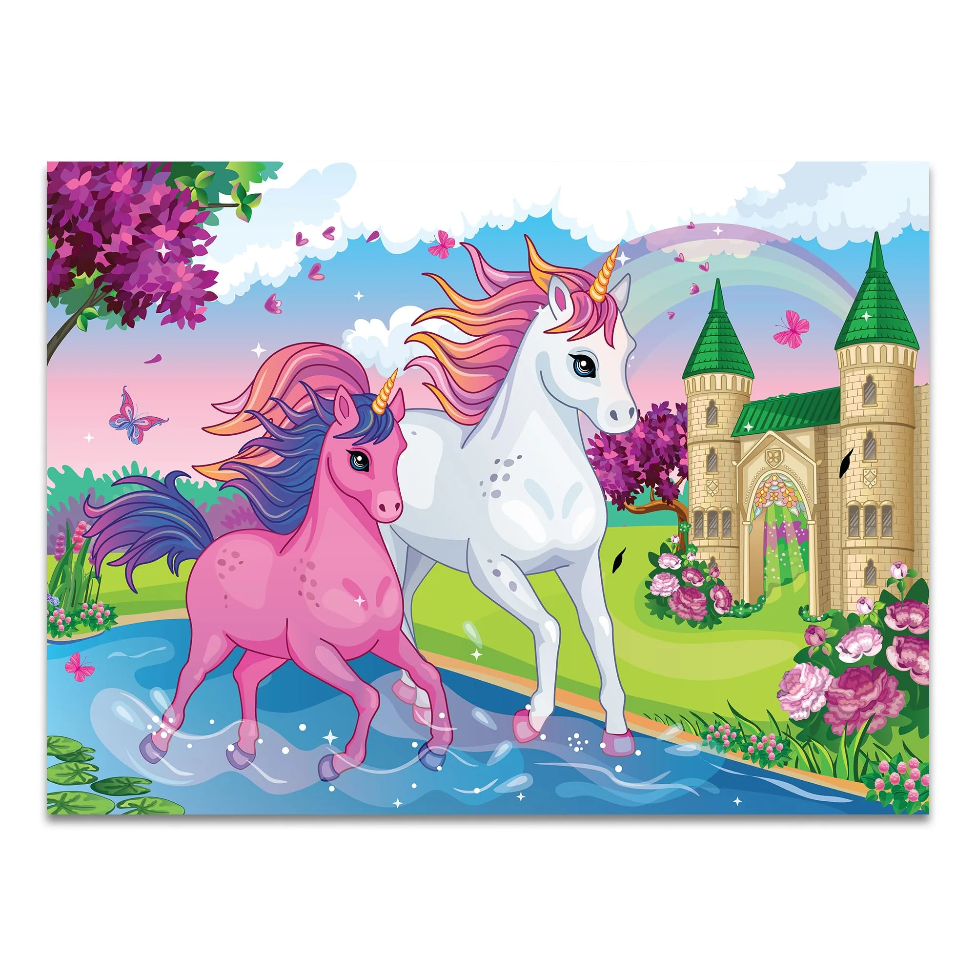 Book Ford Era Of Unicorn Jigsaw Puzzle for Kids - Image 2