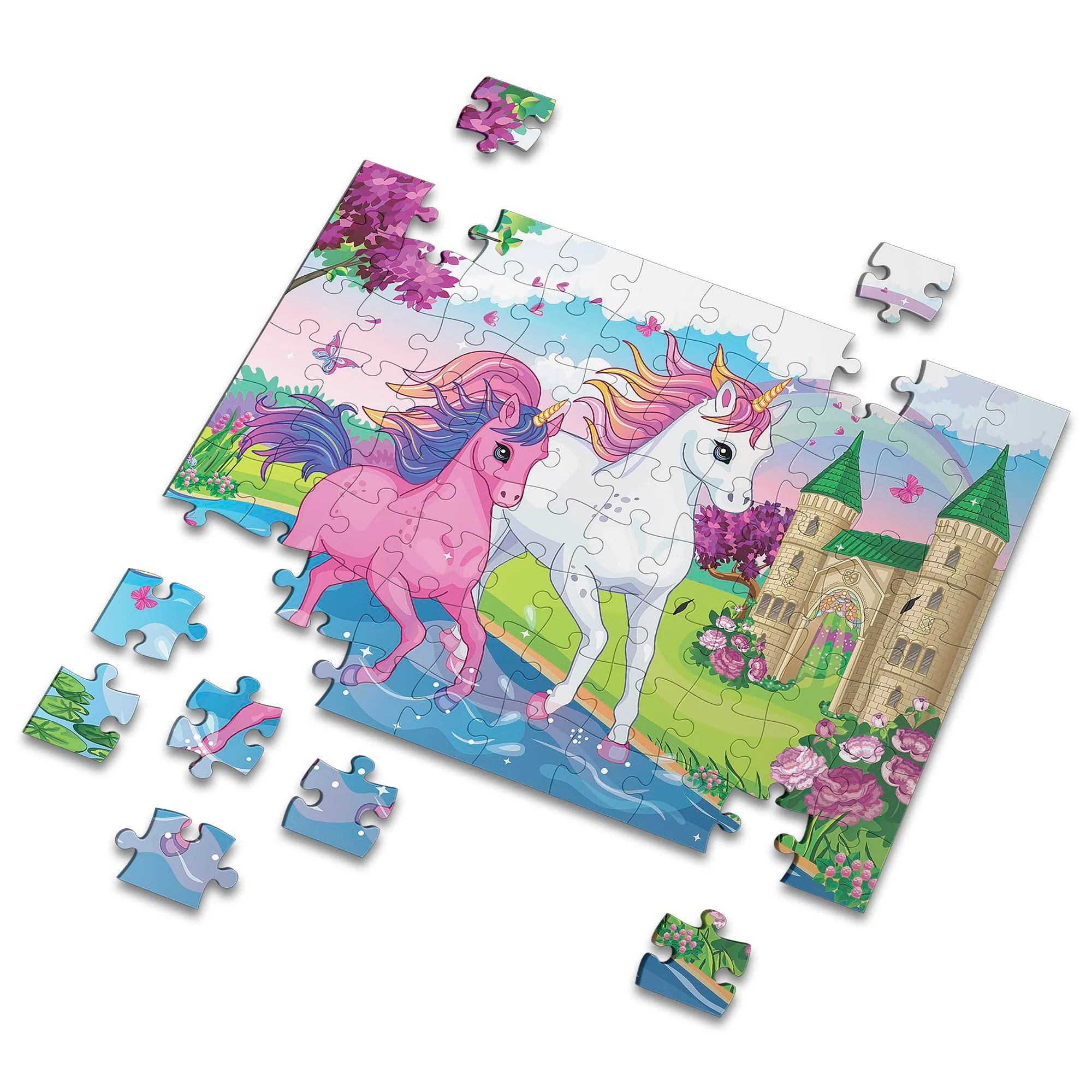 Book Ford Era Of Unicorn Jigsaw Puzzle for Kids - Image 3