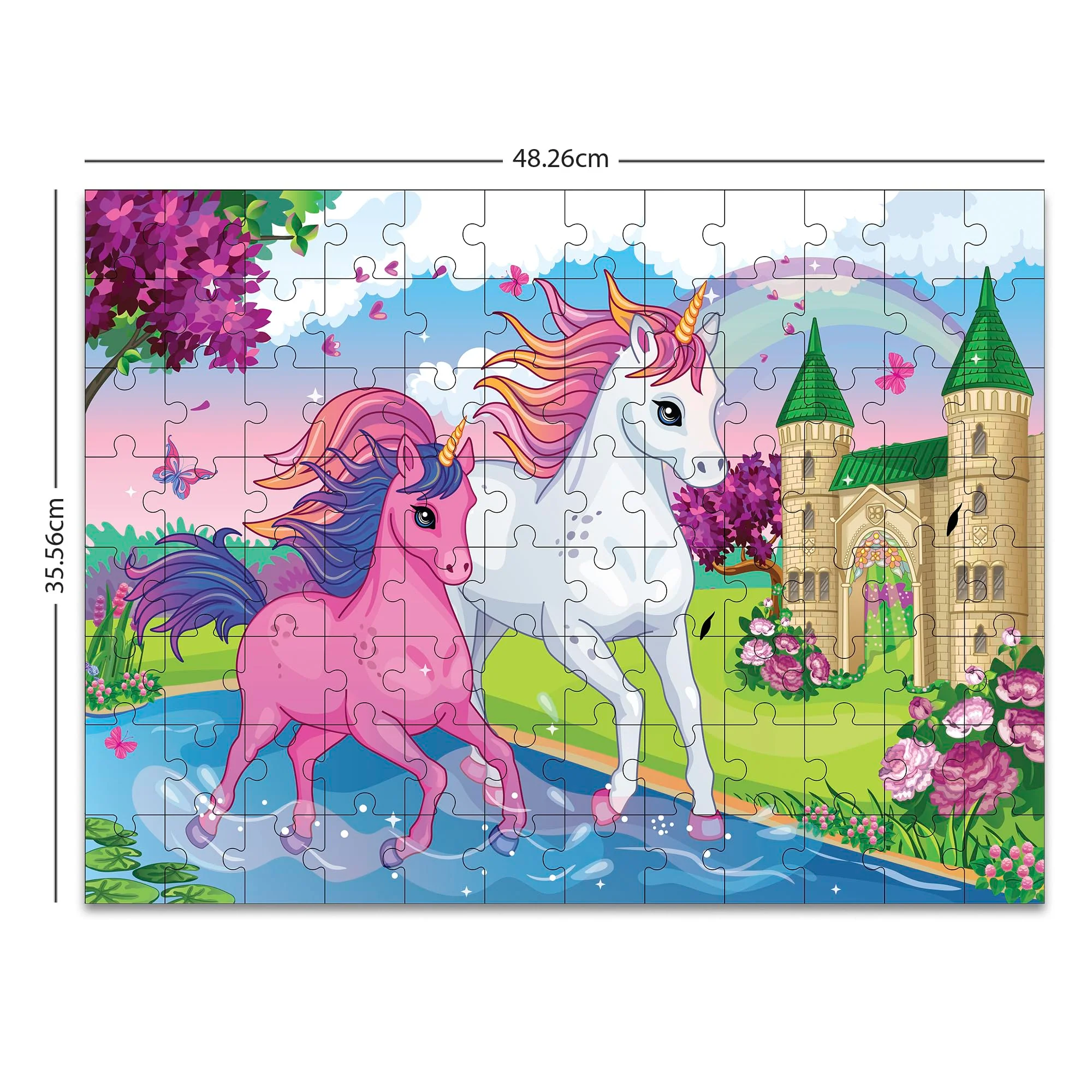 Book Ford Era Of Unicorn Jigsaw Puzzle for Kids - Image 4