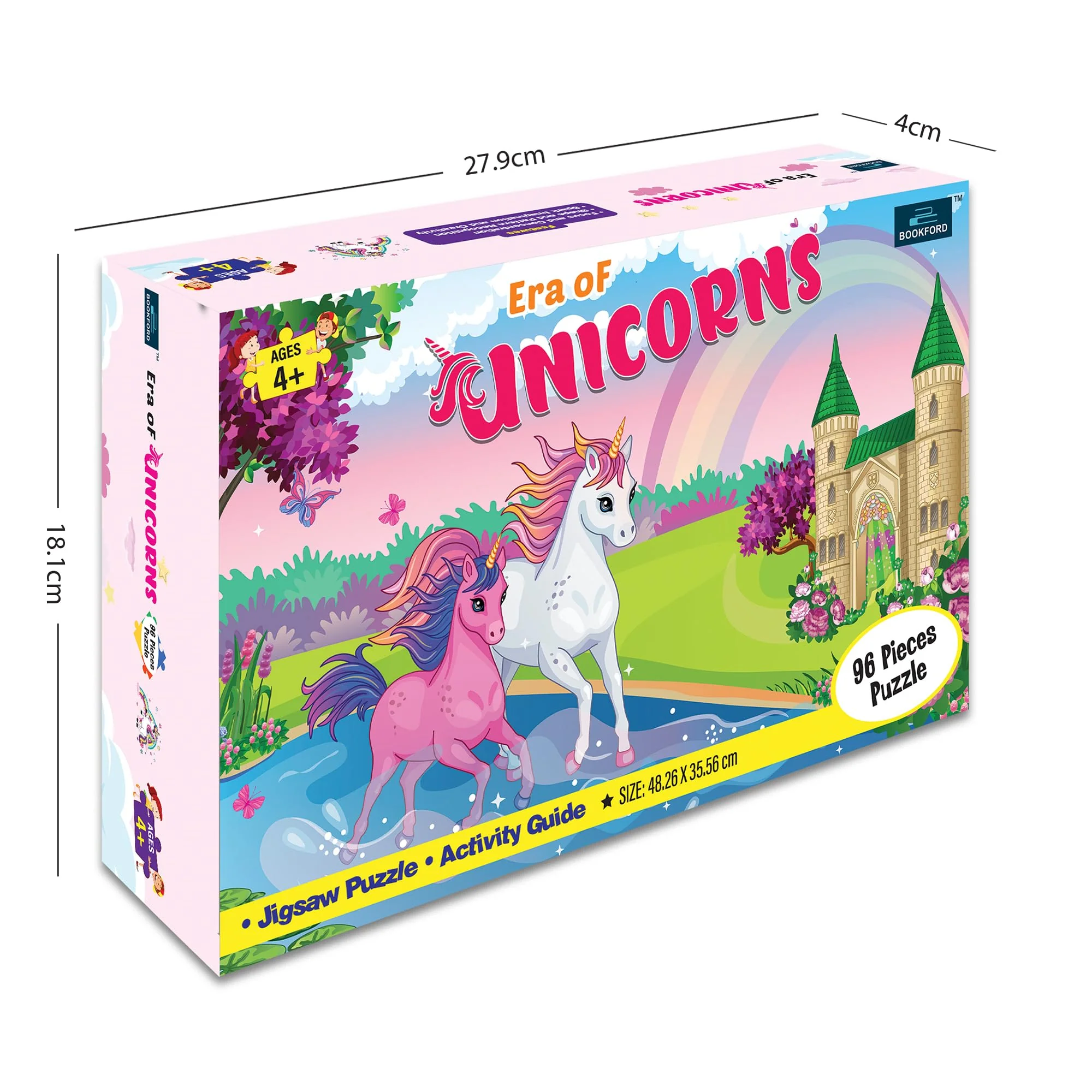 Book Ford Era Of Unicorn Jigsaw Puzzle for Kids - Image 5