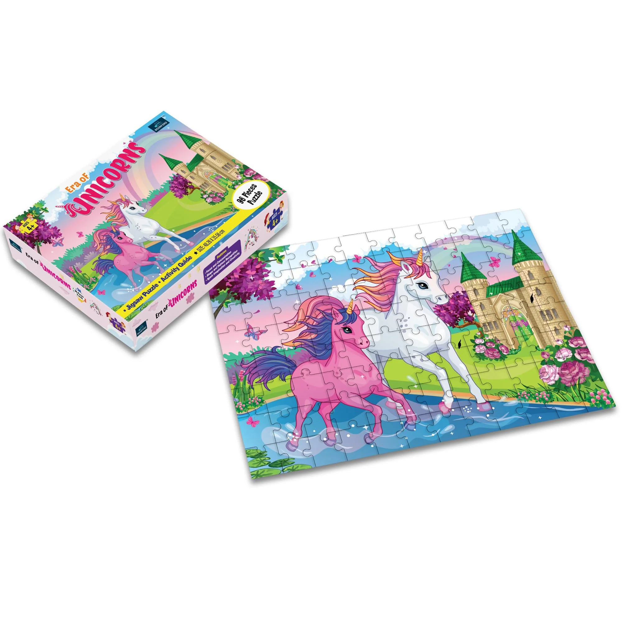 Book Ford Era Of Unicorn Jigsaw Puzzle for Kids - Image 6