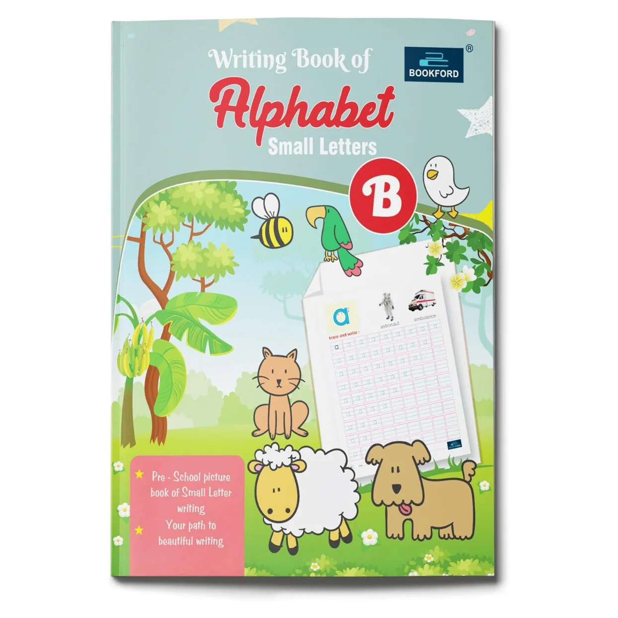 Book Ford Publications Writing Book Of Alphabet Small Letter For Kids - Part B