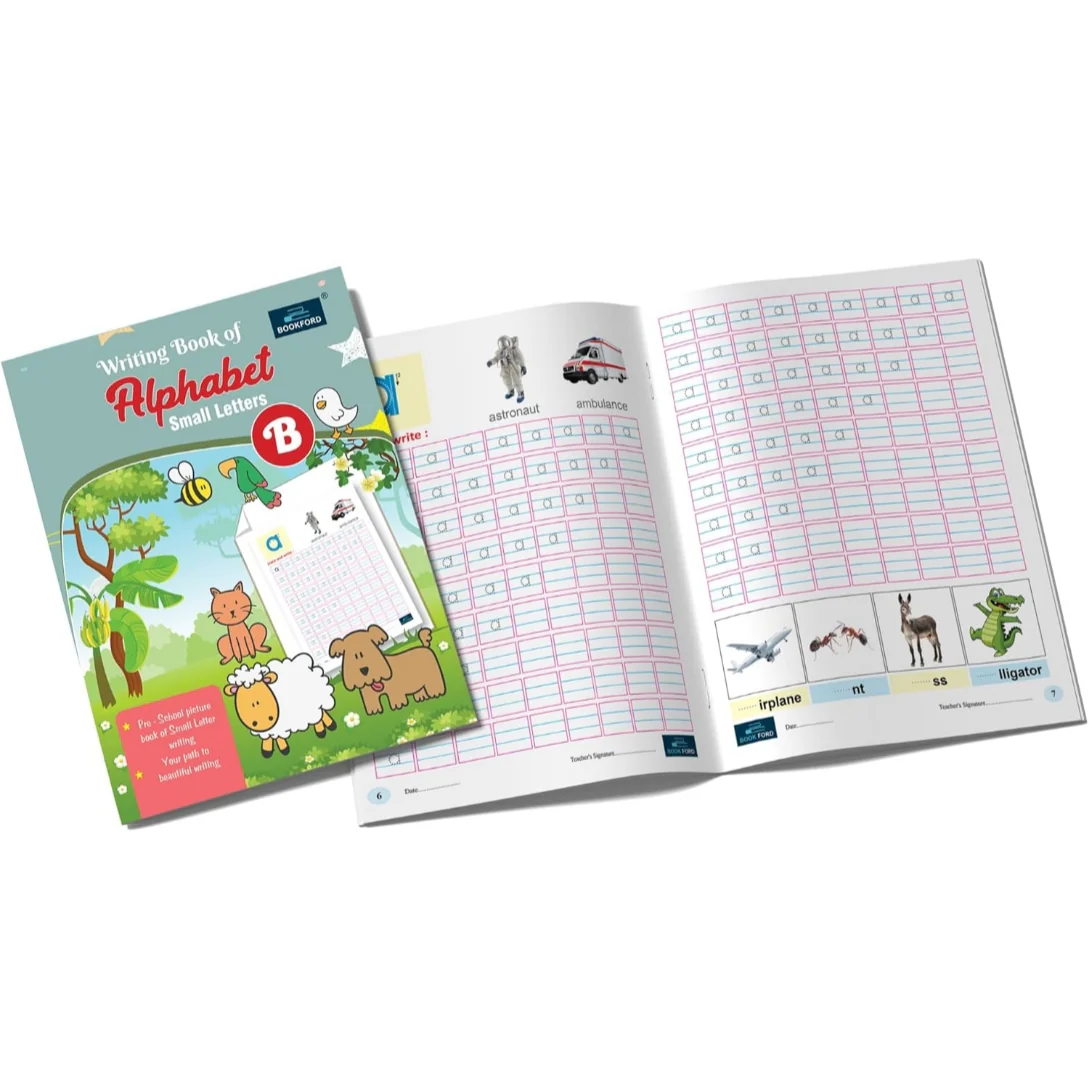 Book Ford Publications Writing Book Of Alphabet Small Letter For Kids - Part B - Image 3