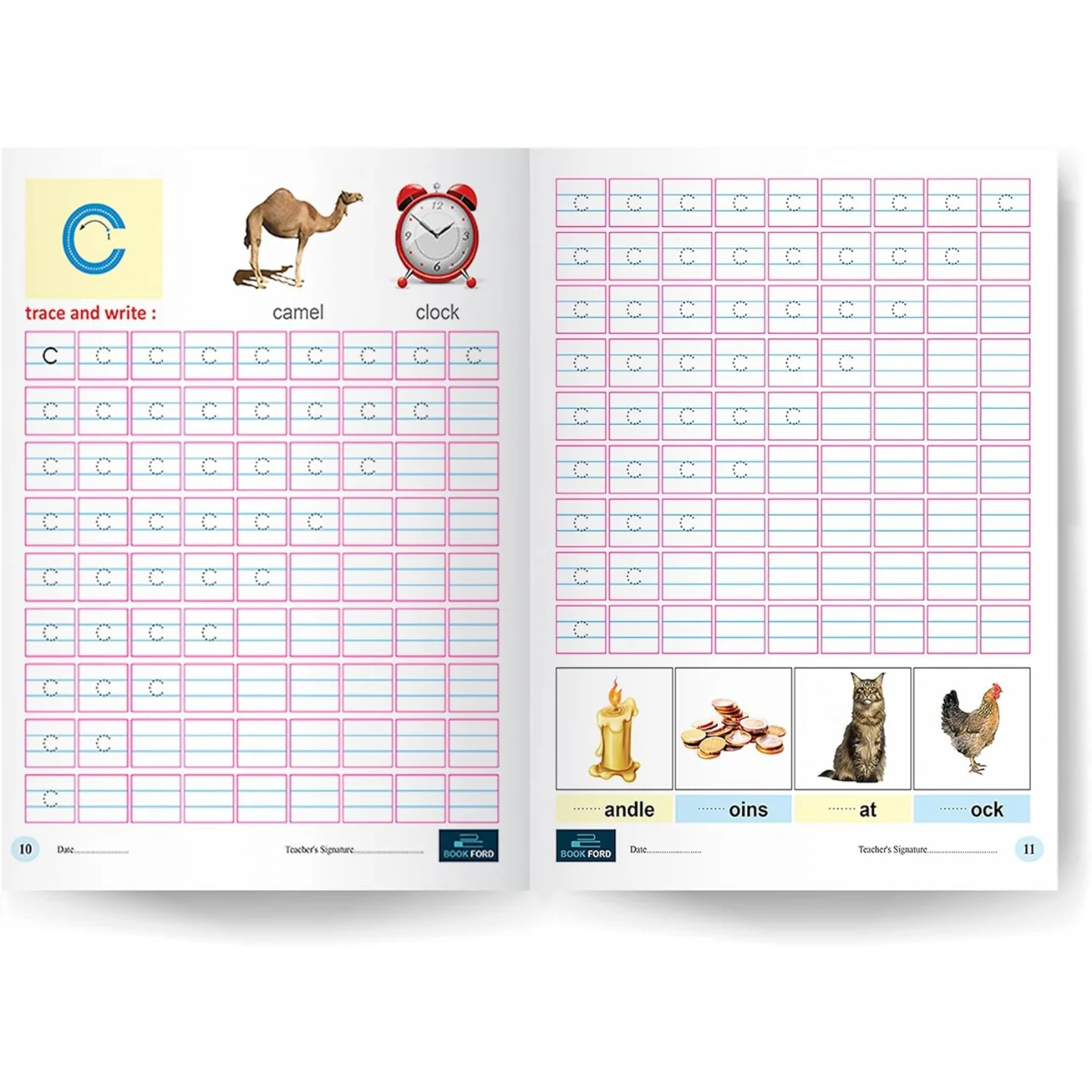 Book Ford Publications Writing Book Of Alphabet Small Letter For Kids - Part B - Image 5