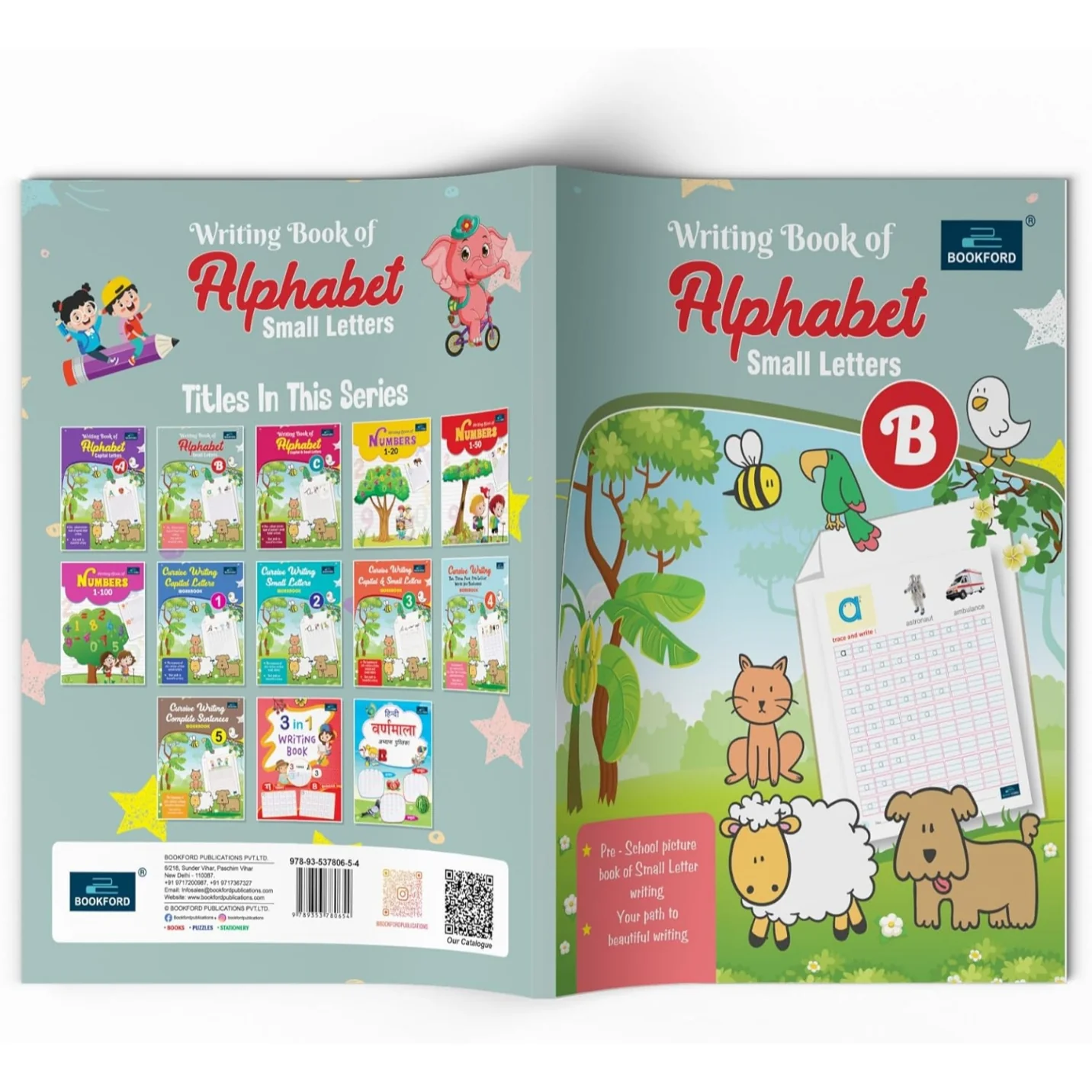 Book Ford Publications Writing Book Of Alphabet Small Letter For Kids - Part B - Image 6