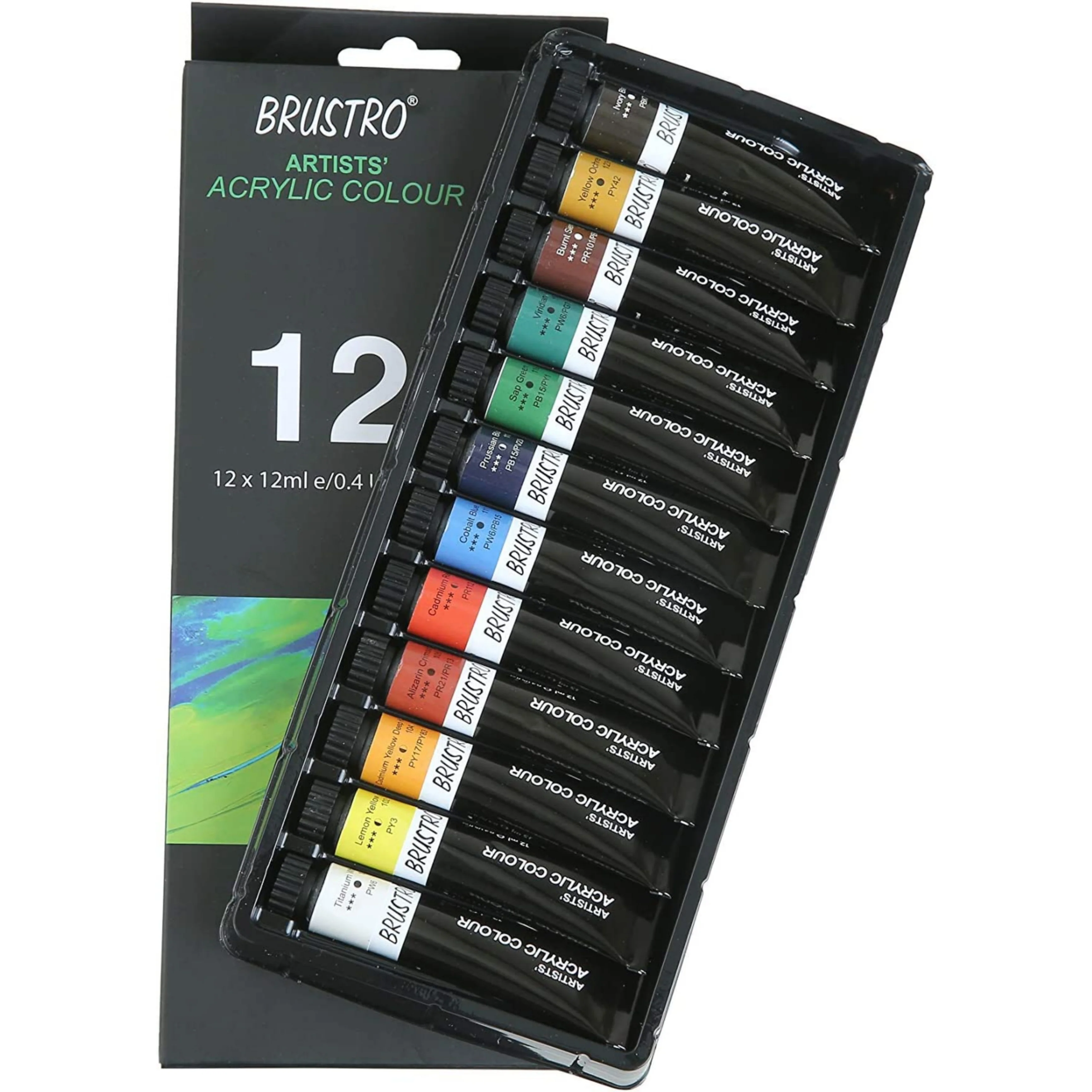 Brustro Artists ’ Acrylic Colour Set - Image 3