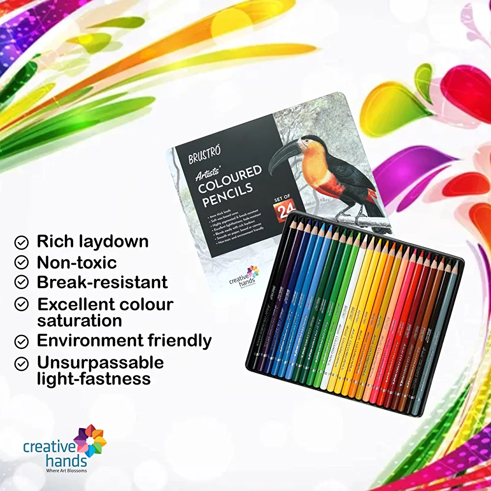 Brustro Artists’ Coloured Pencil Set - Image 4