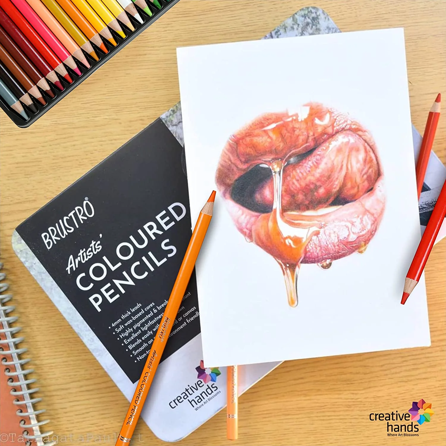 Brustro Artists’ Coloured Pencil Set - Image 8