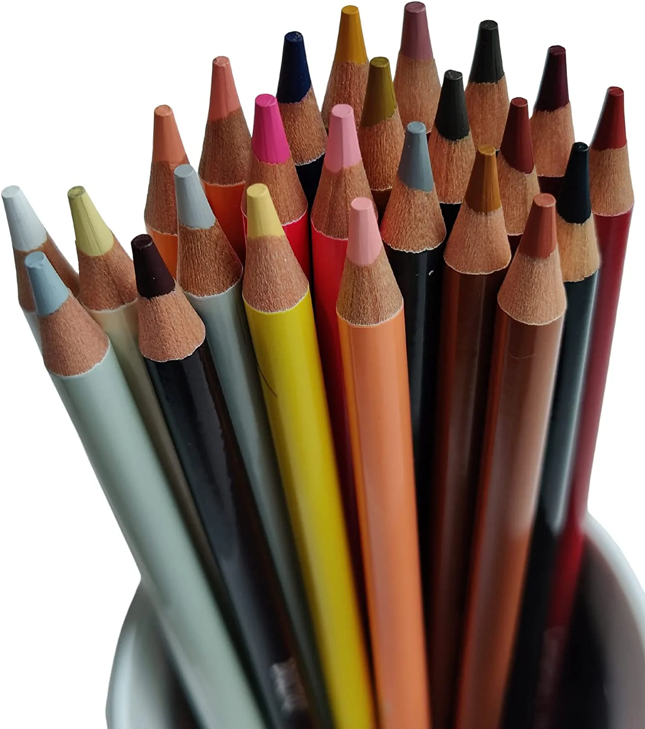 Brustro Artists' Coloured Pencils Skin Tone Set of 24 - Image 2