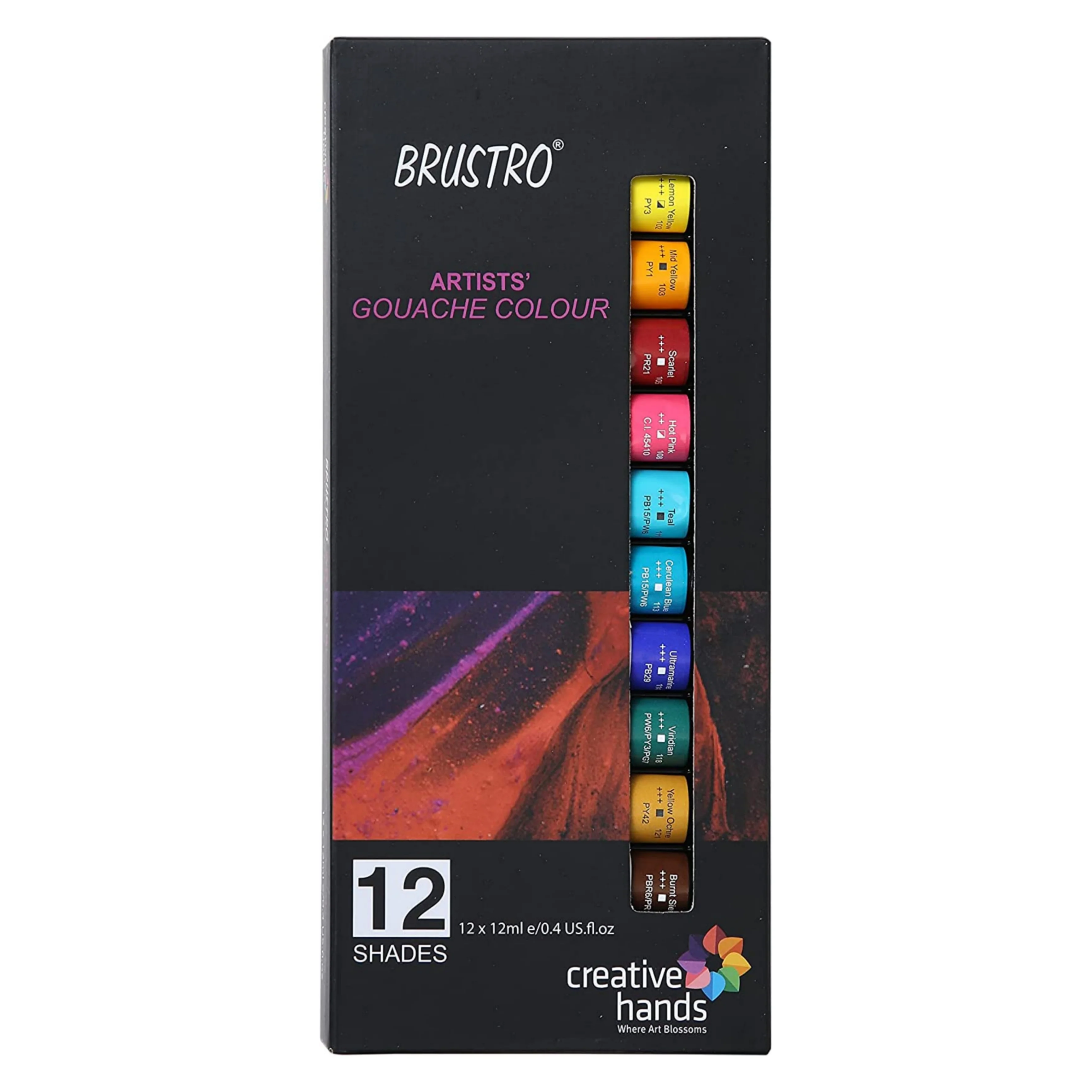 Brustro Artists’ Gouache Colour Set - Image 3