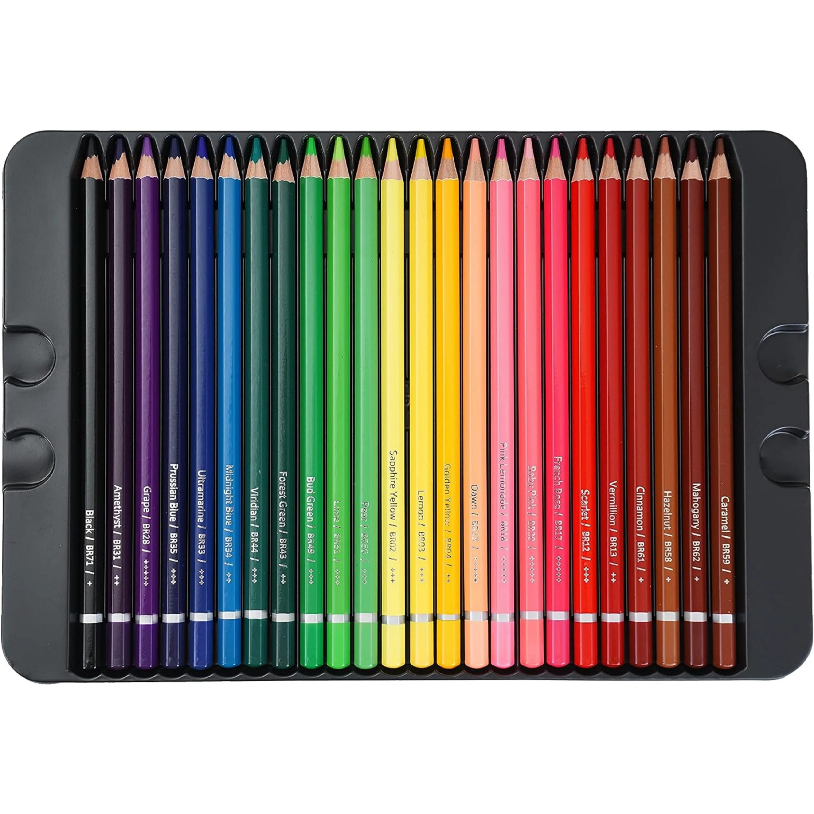 Brustro Artists Watercolour Pencil Set of 72 in Elegant tin Box - Image 3
