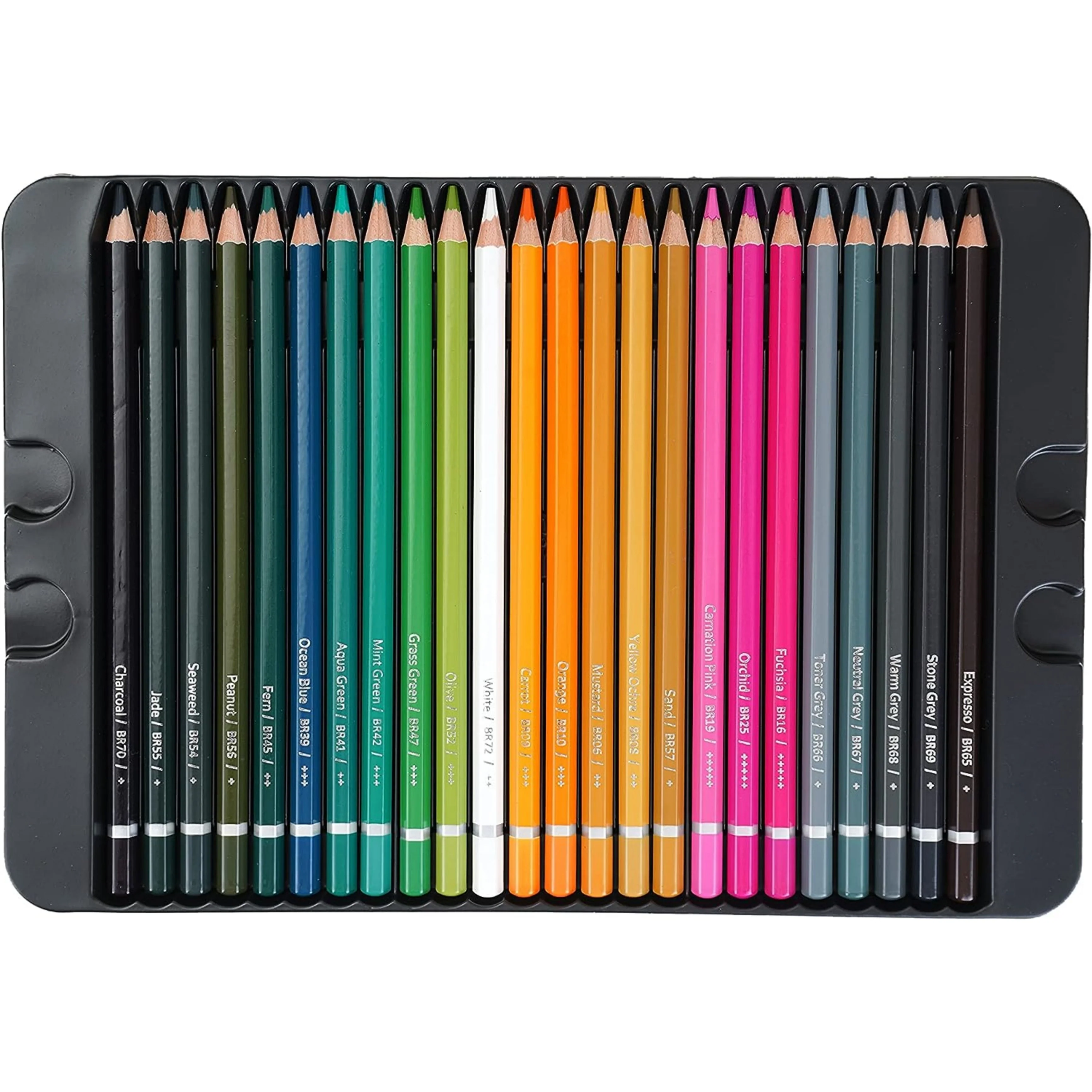 Brustro Artists Watercolour Pencil Set of 72 in Elegant tin Box - Image 4