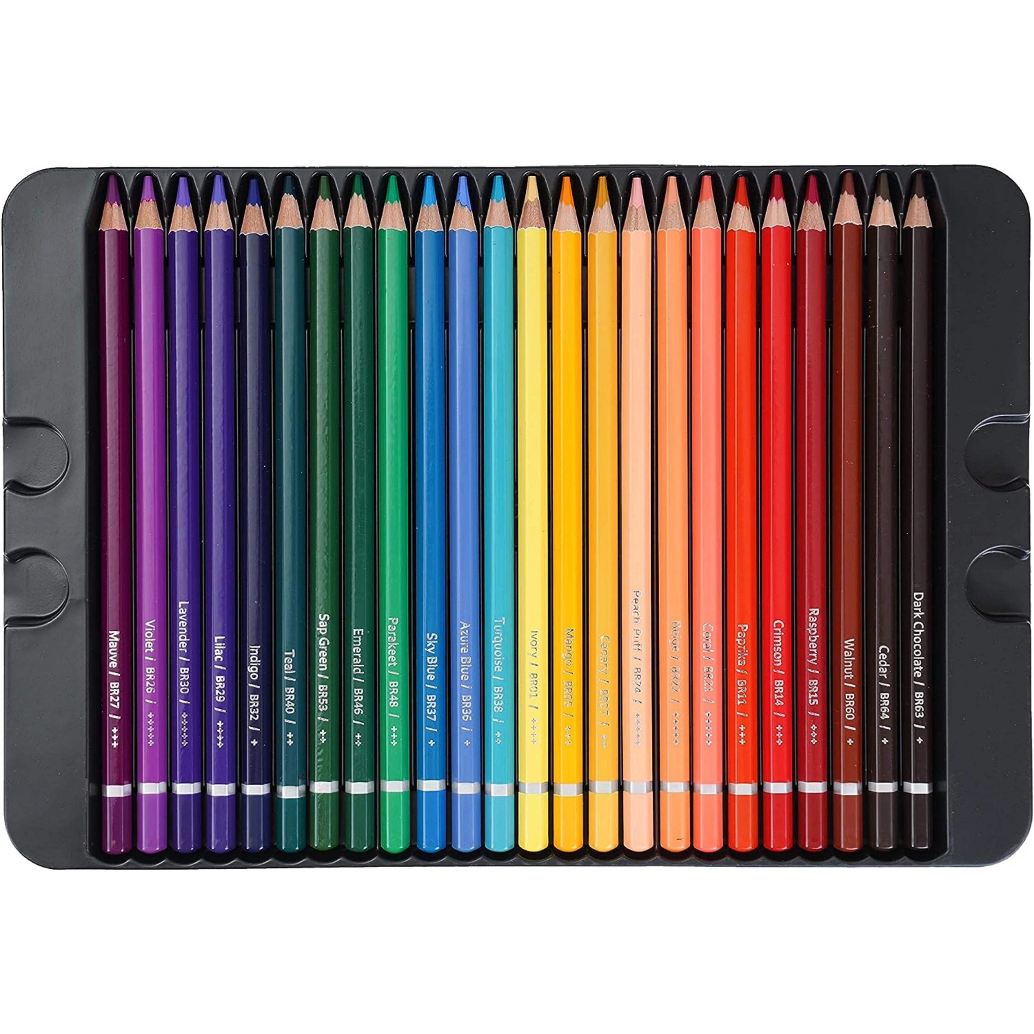 Brustro Artists Watercolour Pencil Set of 72 in Elegant tin Box - Image 5