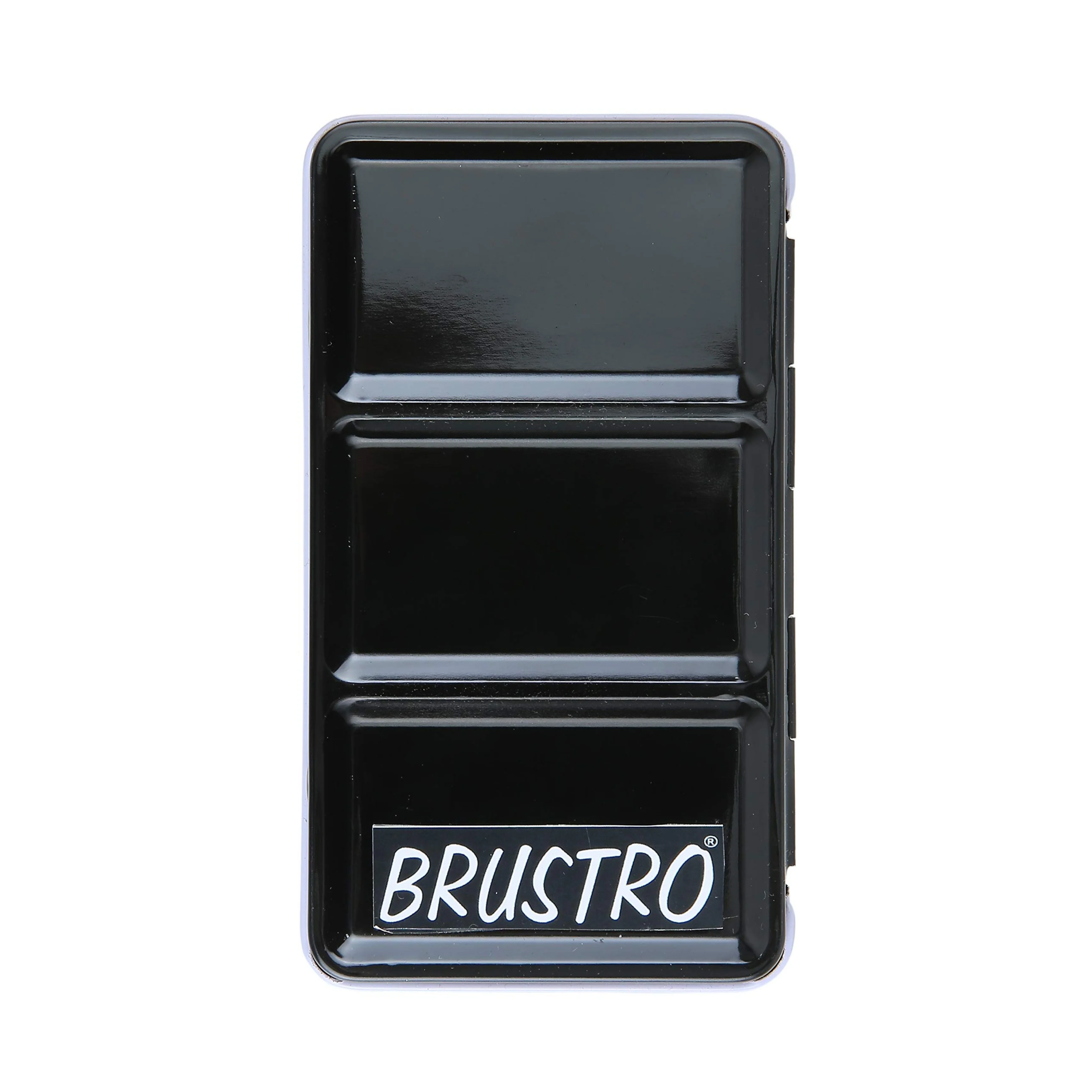Brustro Empty Watercolour 12 Half Pan Metal Box (Pans Included) - Image 3