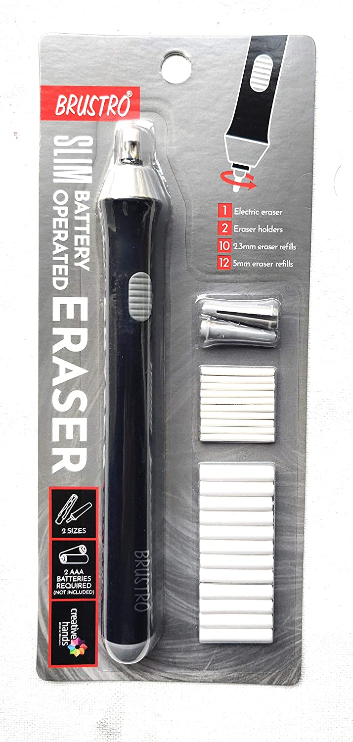 Brustro Slim Battery Operated Automatic Eraser - Image 5