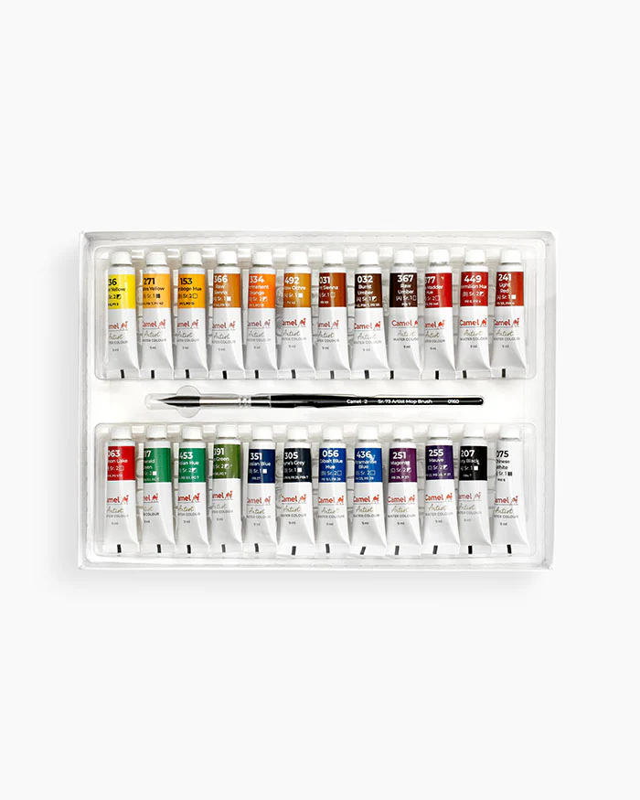 Camel Artist Water Colours Tubes 24 Shades 9ml - Image 3