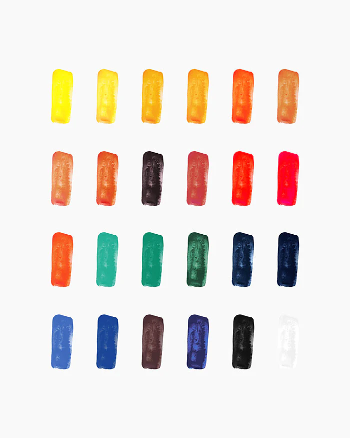 Camel Artist Water Colours Tubes 24 Shades 9ml - Image 5