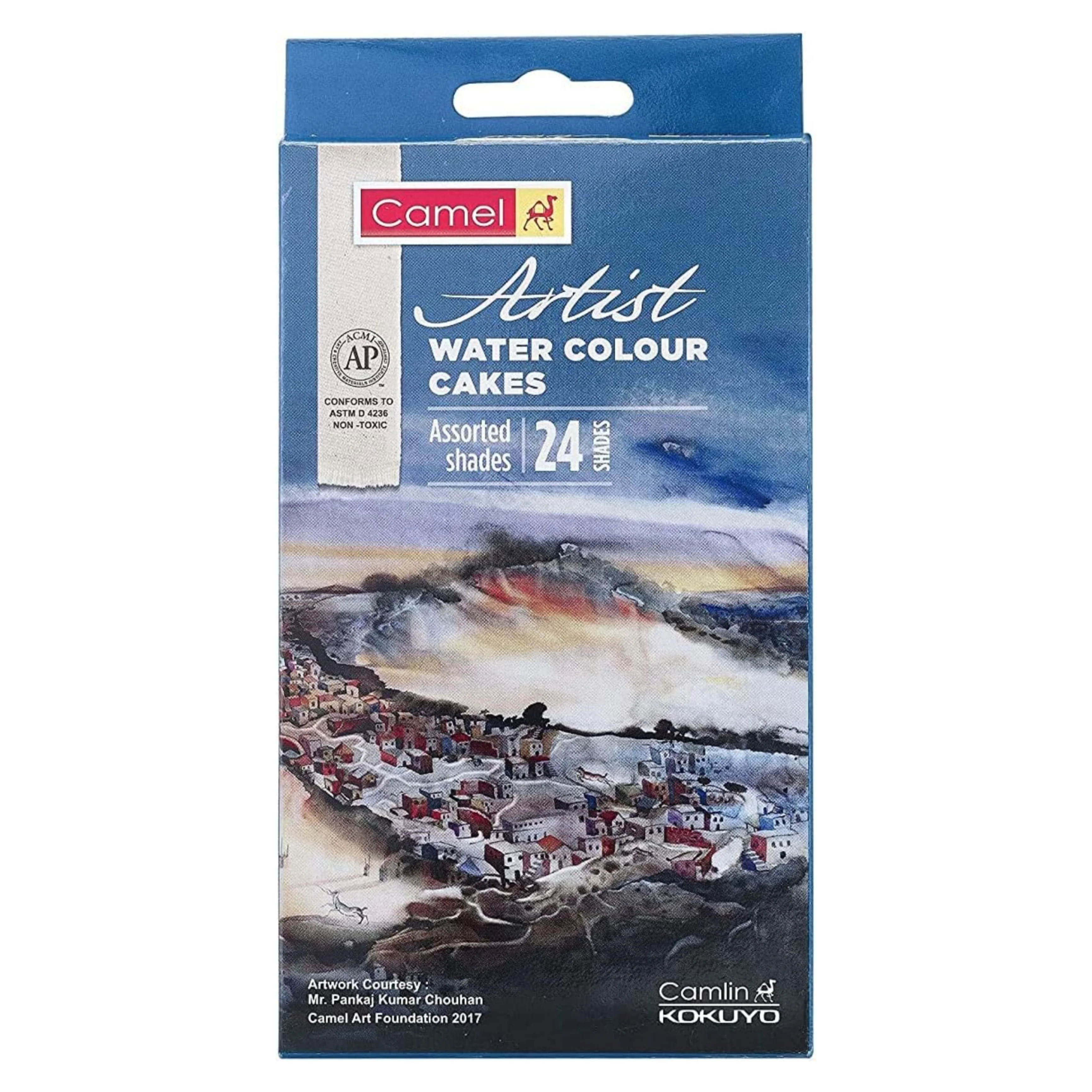 Camel Artist Watercolour Cakes – Set Of 24 - Image 2