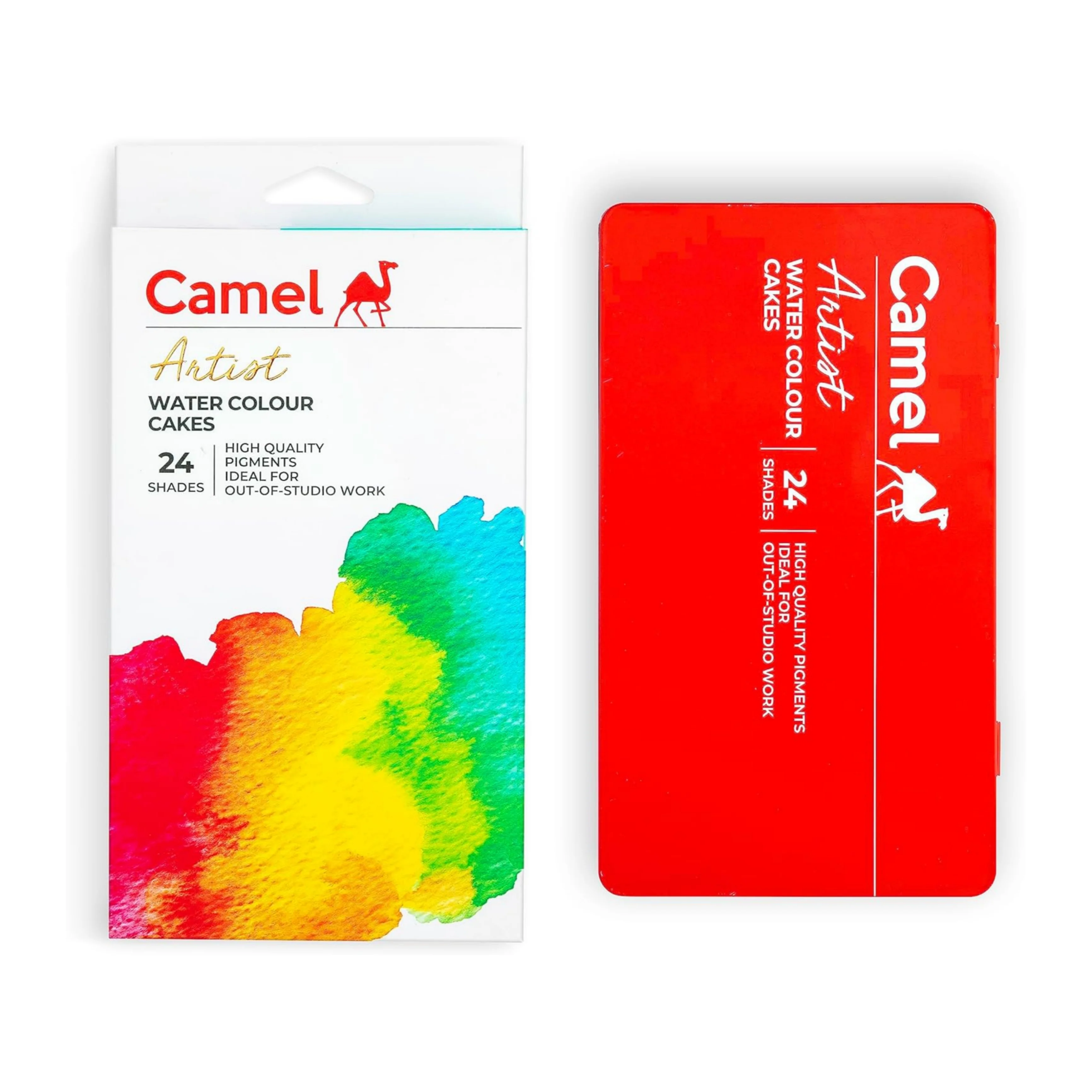 Camel Artist Watercolour Cakes – Set Of 24 - Image 3