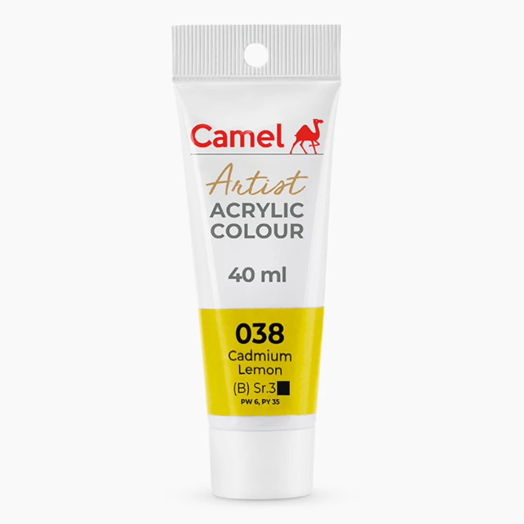 Camel Artists Acrylic Colour Tubes (Loose Colours) 40ml - Image 32