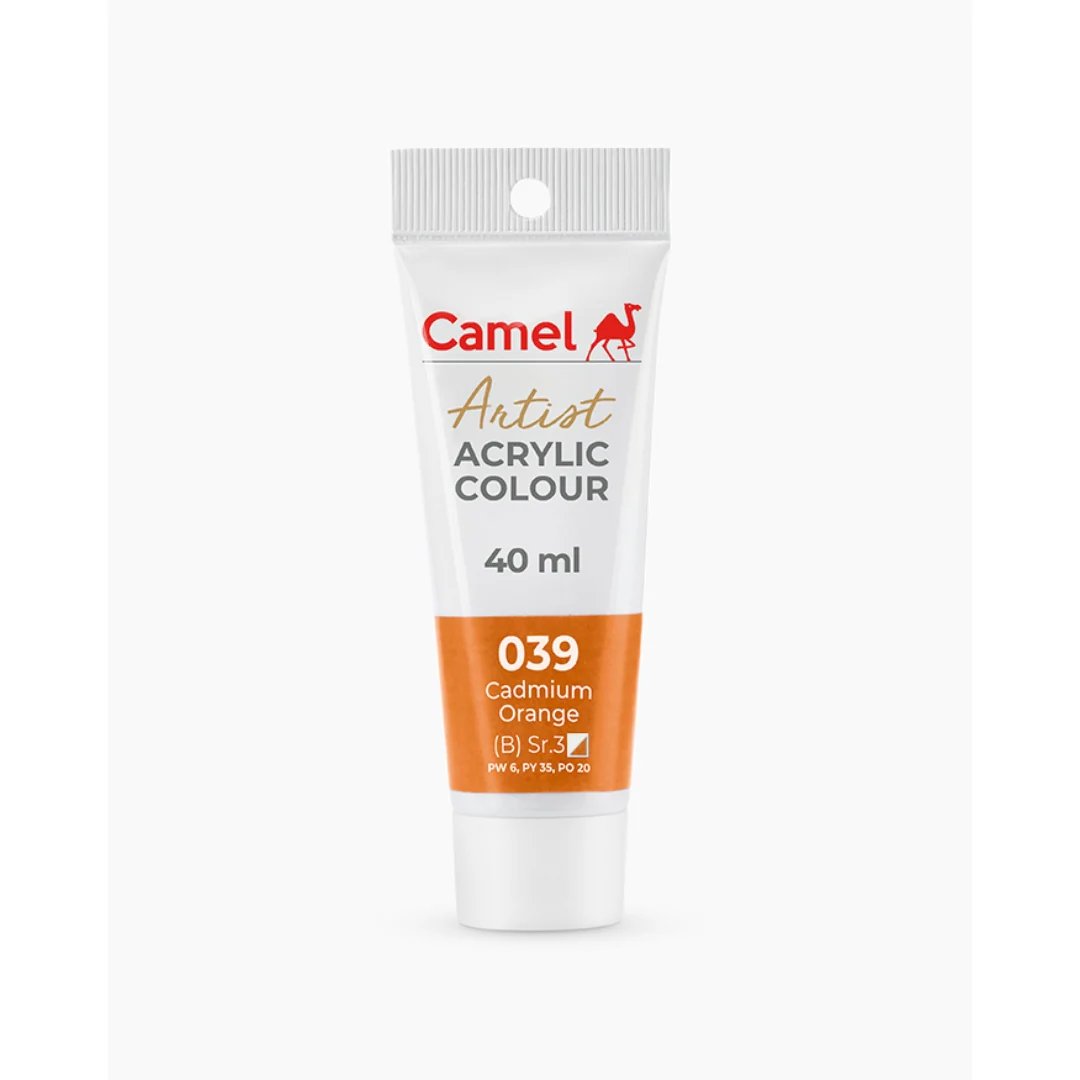 Camel Artists Acrylic Colour Tubes (Loose Colours) 40ml - Image 35