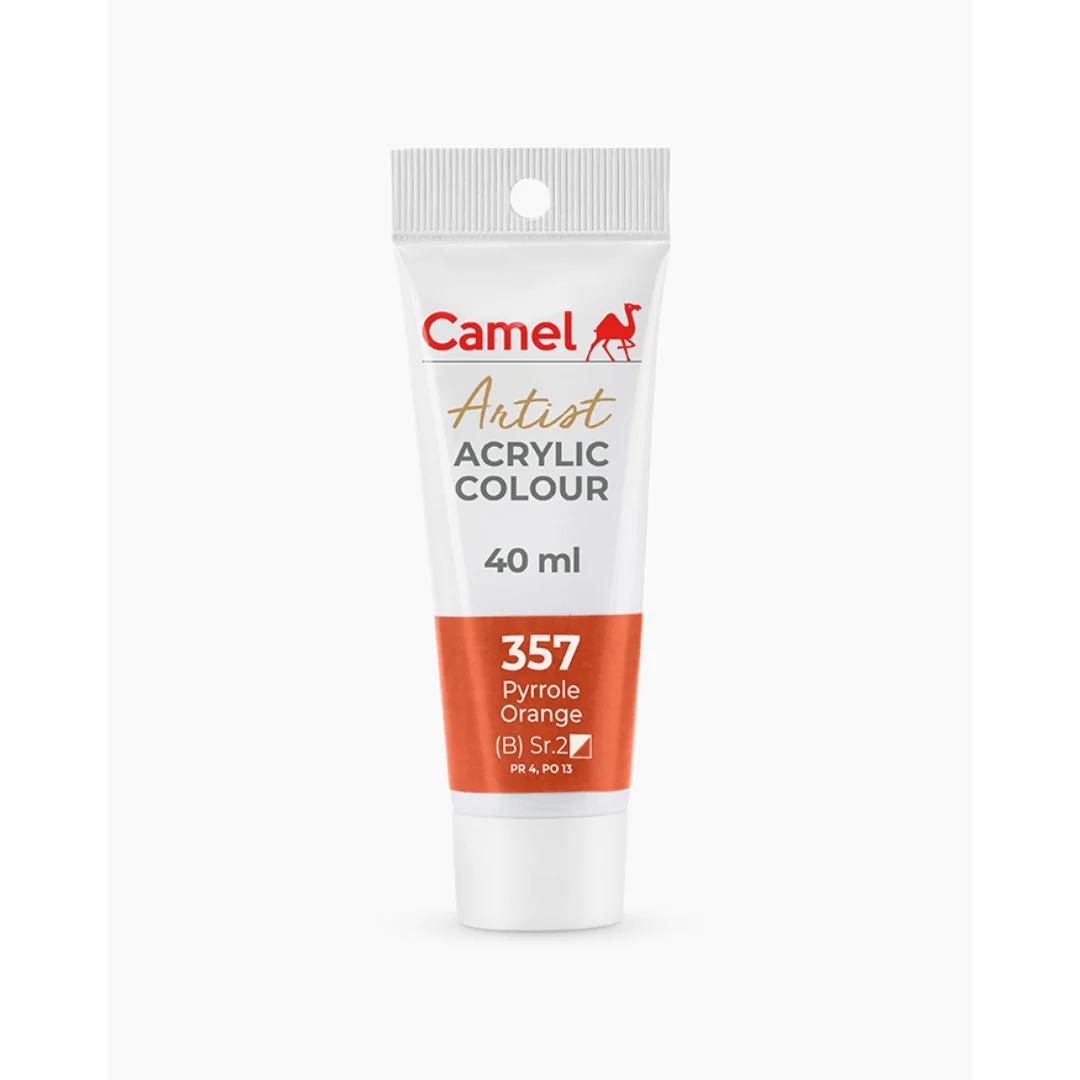 Camel Artists Acrylic Colour Tubes (Loose Colours) 40ml - Image 36