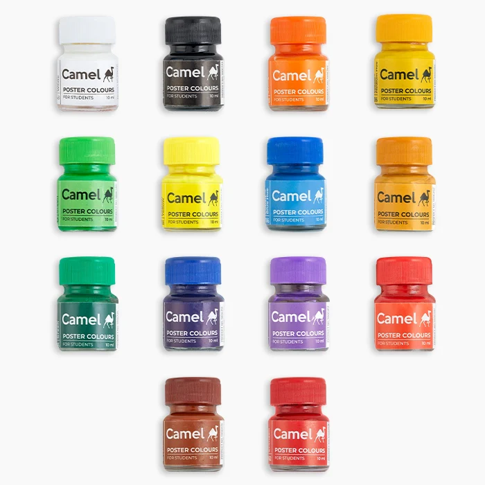 Camel Student Poster Colours - 14 Shades - Image 5
