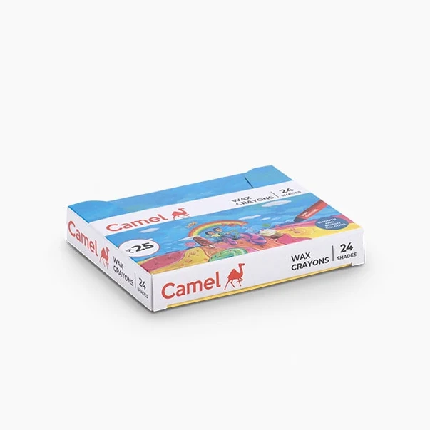 Camel Wax Crayons - 24 Shades - Image 4
