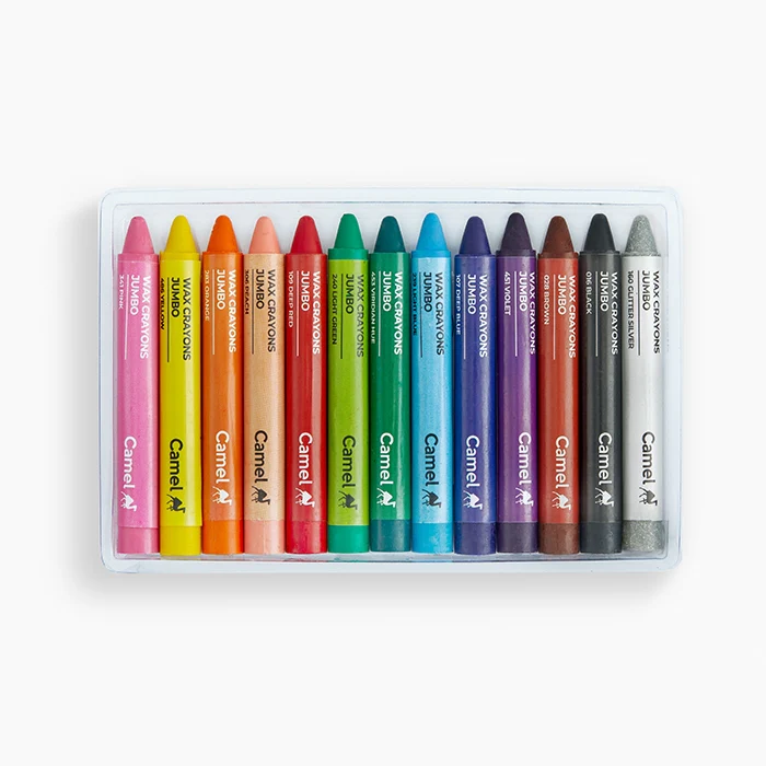 Camel Wax Crayons Jumbo - 13 Shades - Image 3
